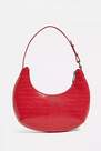 Urban Outfitters - Red UO Faux Croc Shoulder Bag