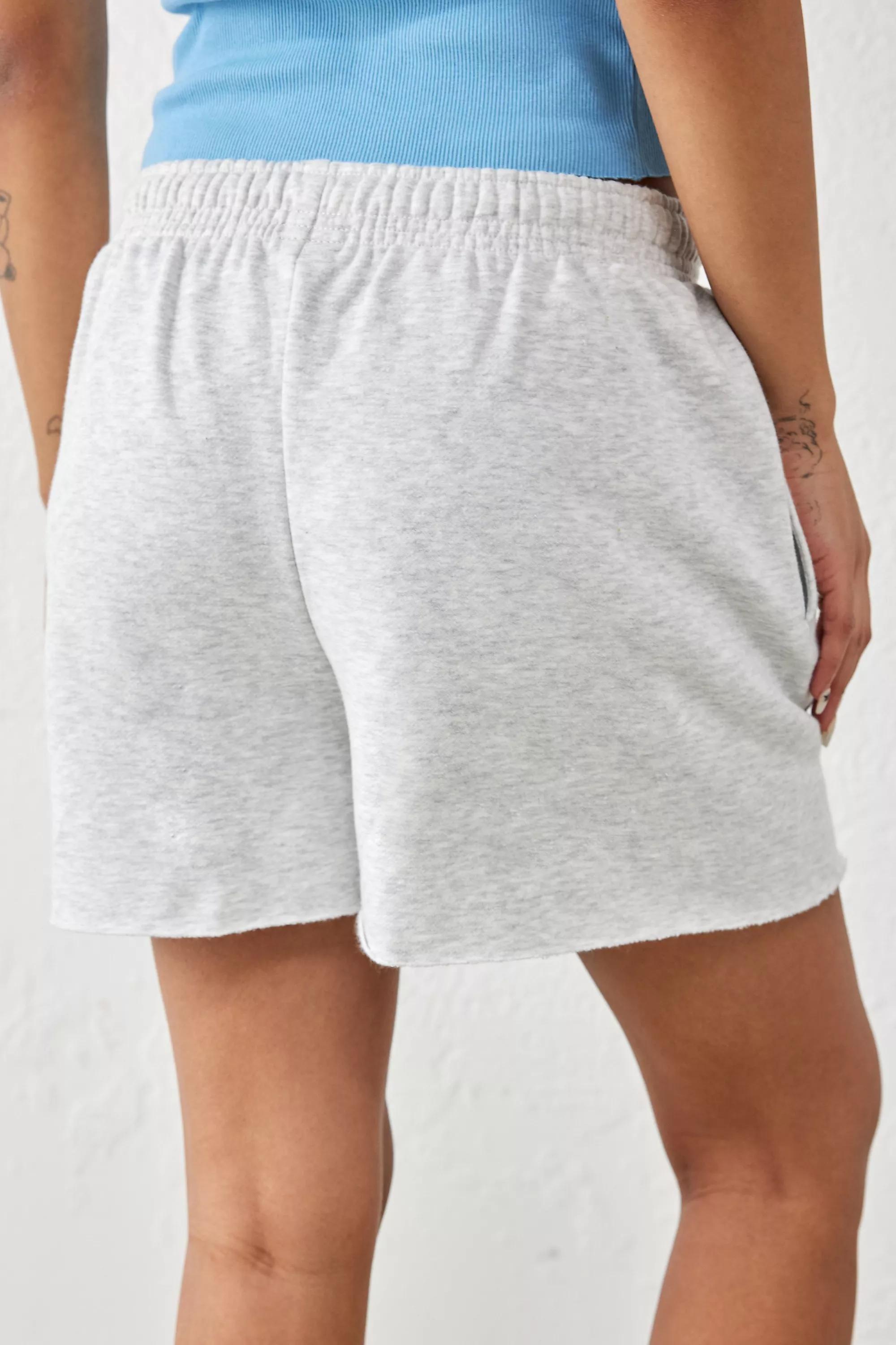 Grey Iets Frans... Cut-Off Jogger Shorts, , large image number 7
