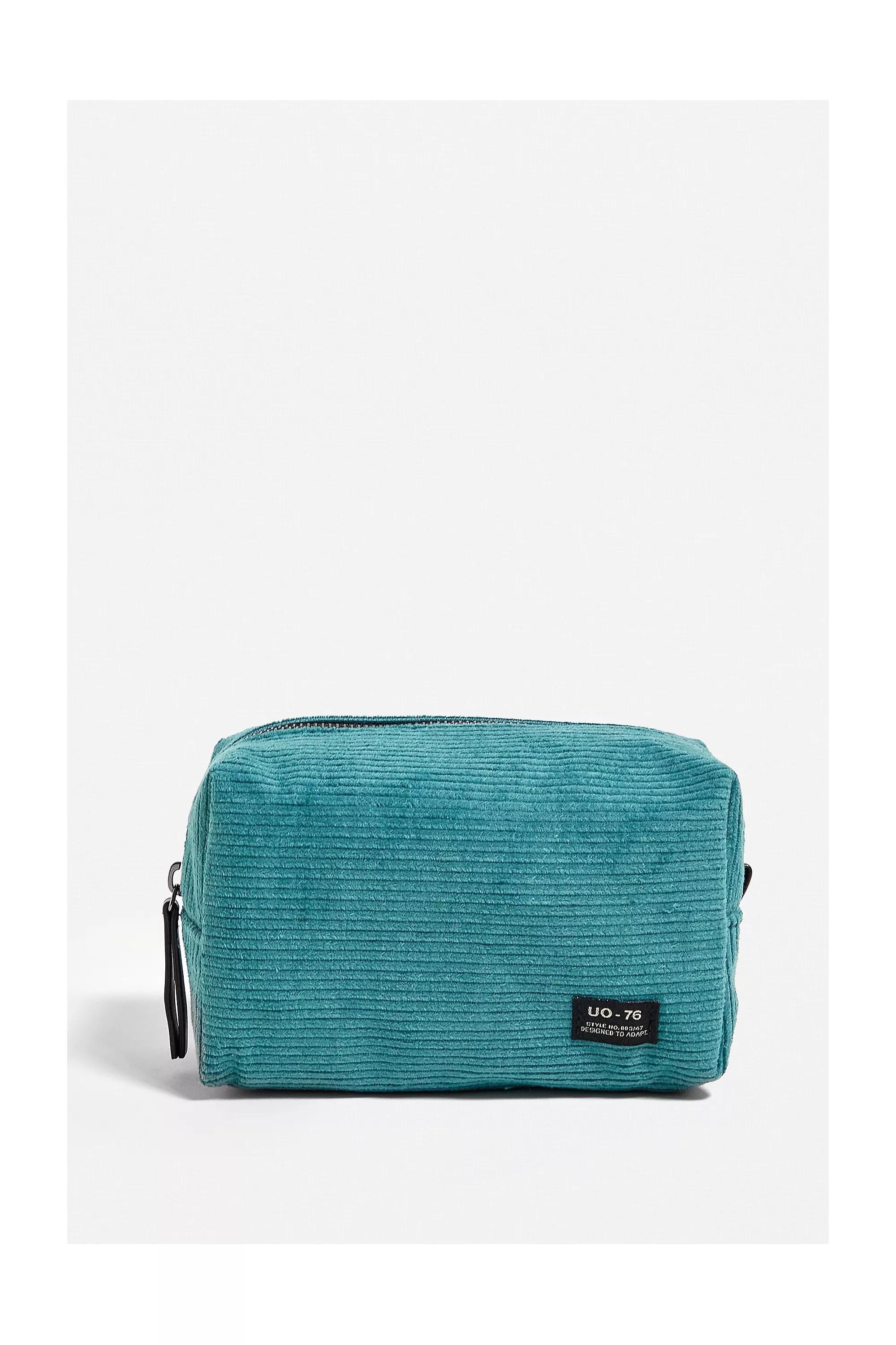 TURQ D UO Core Corduroy Makeup Bag, , large image number 0