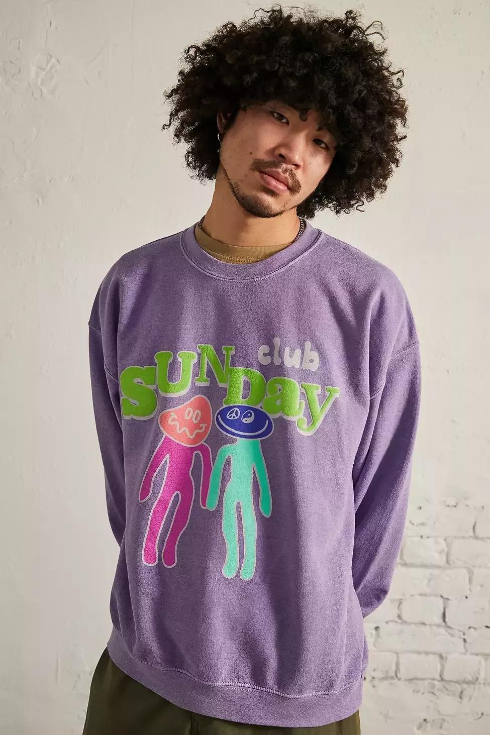 sunday club crewneck