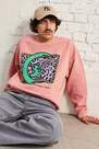 Urban Outfitters - Pink UO Beach Surf Sweatshirt