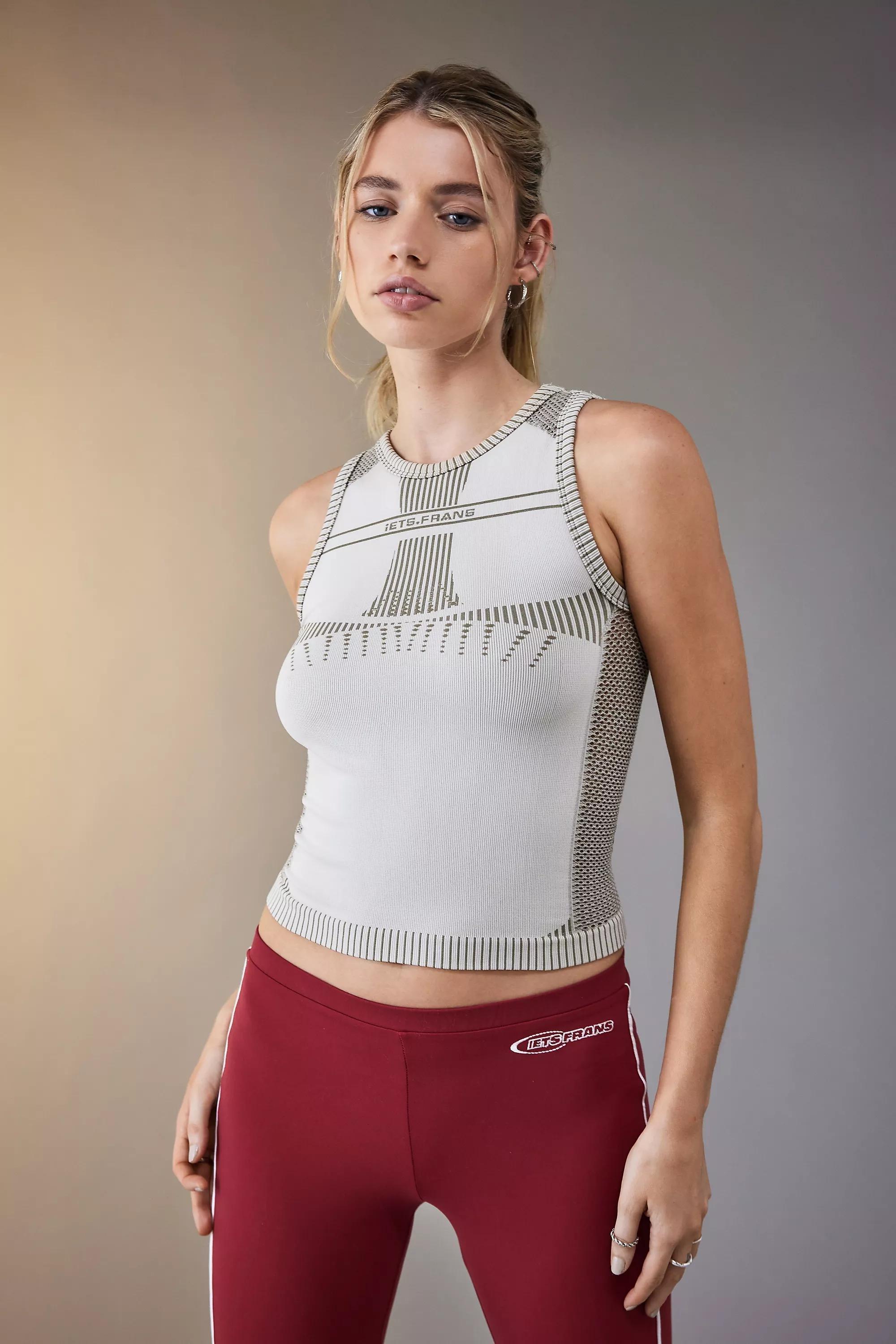 Grey If Lara Recycled Tank, TAUPE, large image number 2