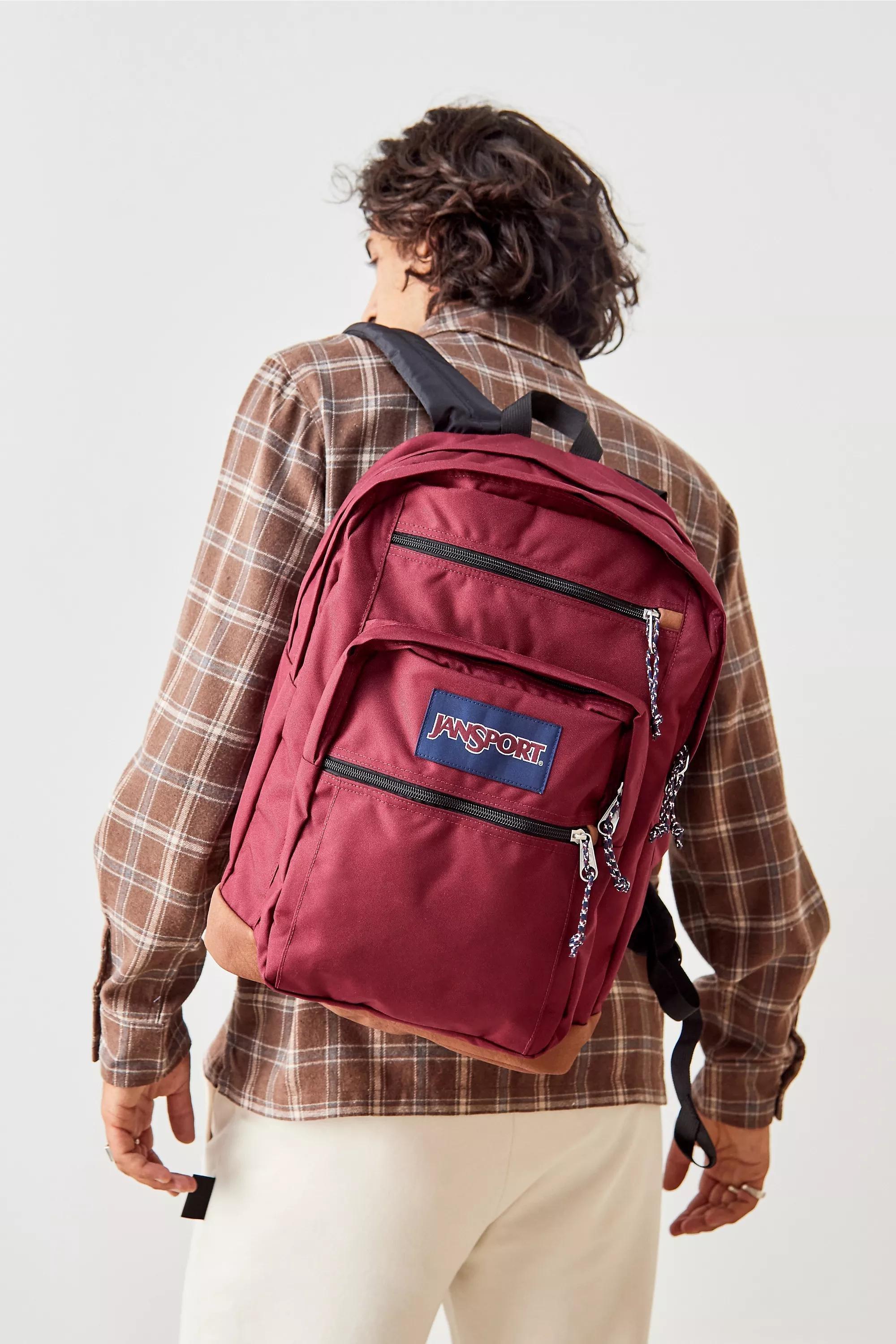 RED JanSport Red Student Backpack, , large image number 0