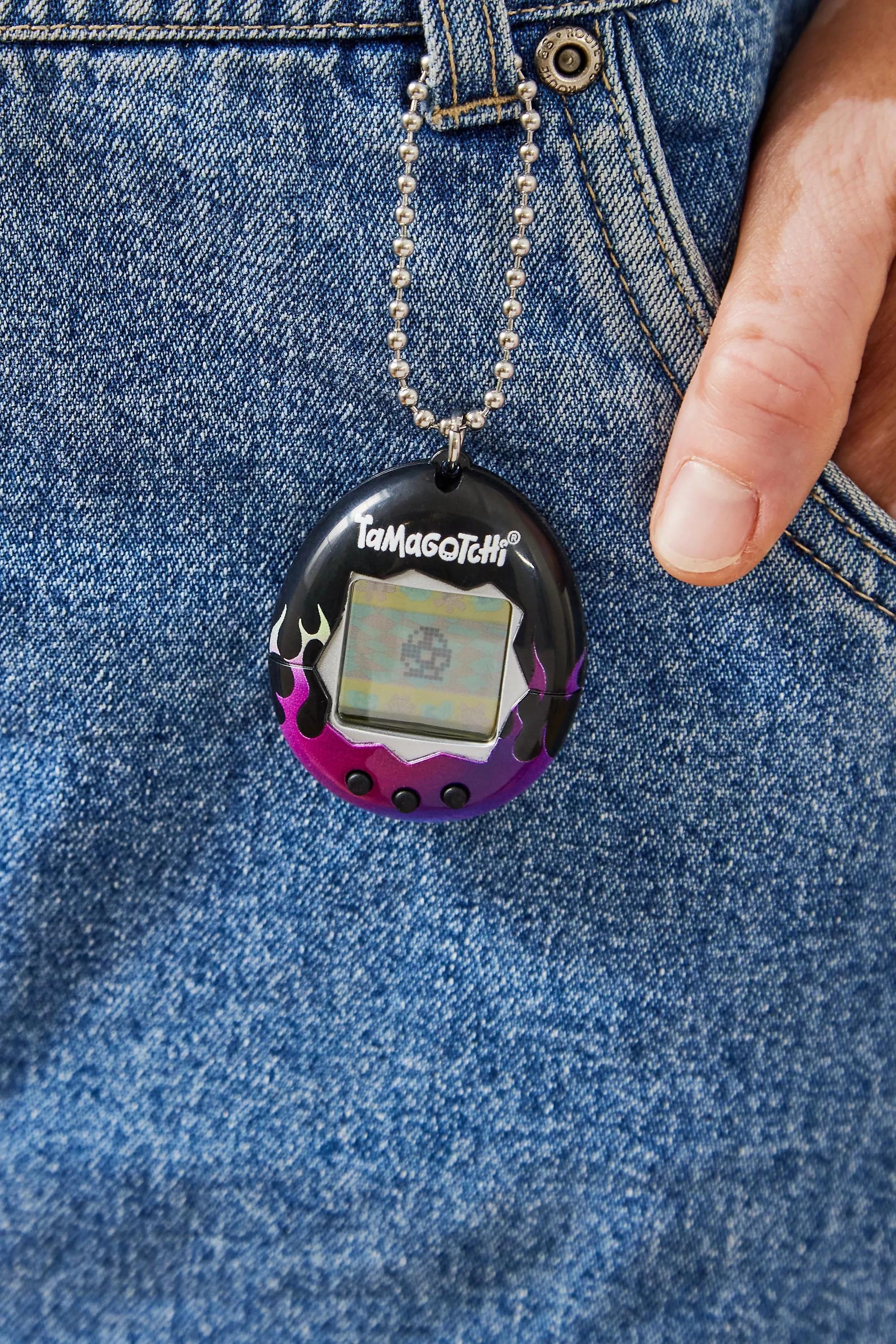 ASSORT Blue Flame Print Tamagotchi, , large image number 1
