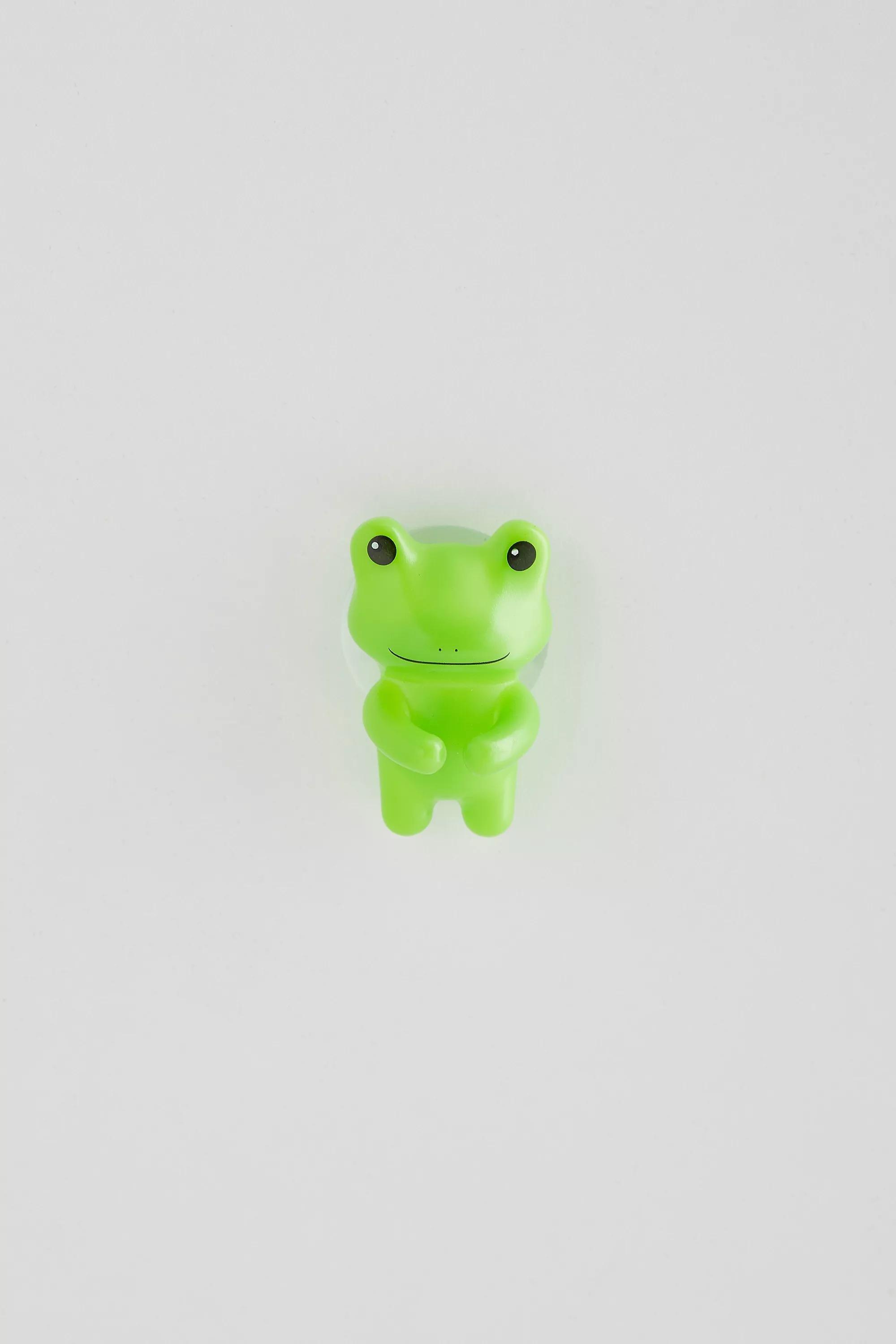 Green Bath: Frog Toothbrush Holder, GRN, large image number 2