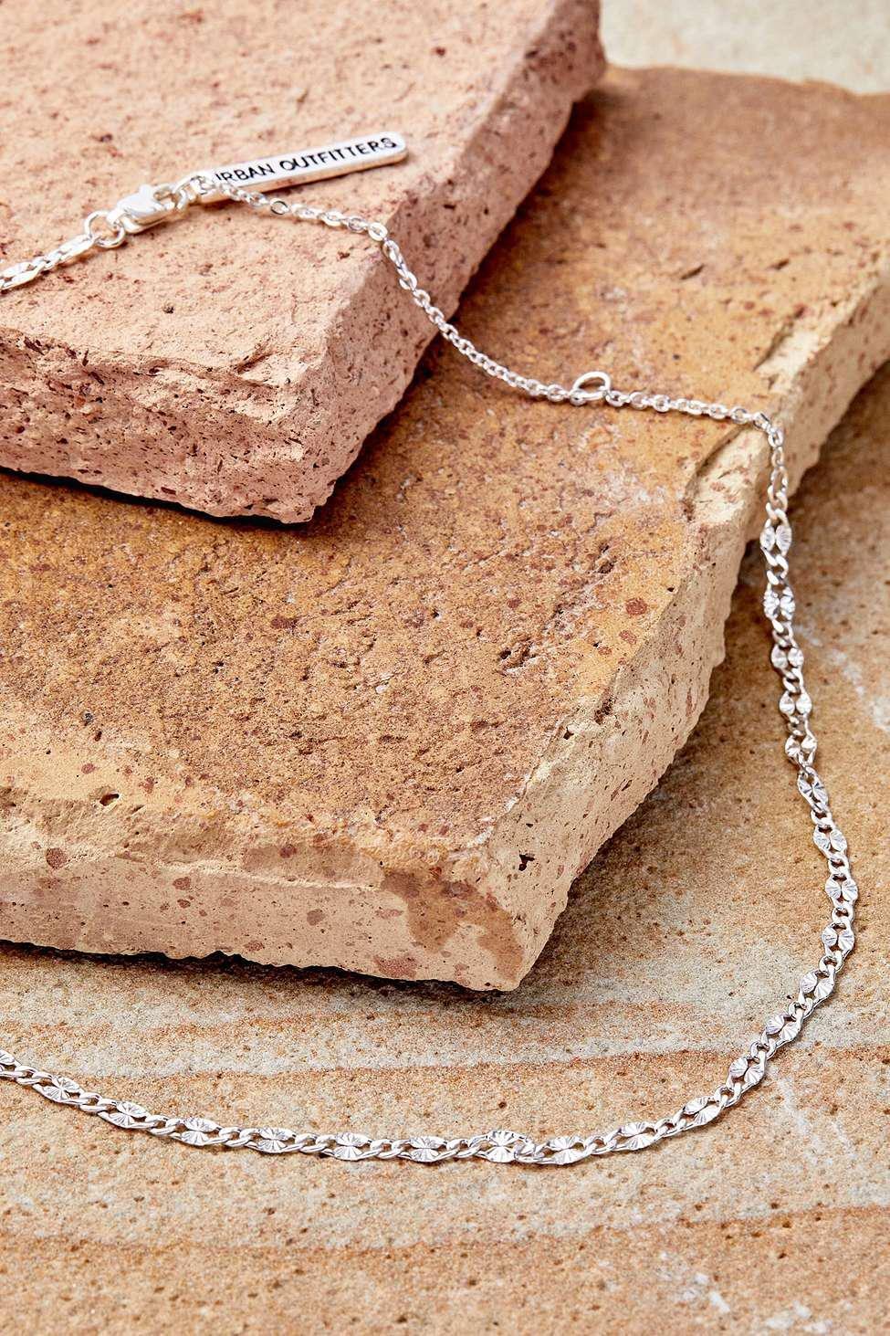 SLVR Unisex Plated Chain Necklace, , large image number 0