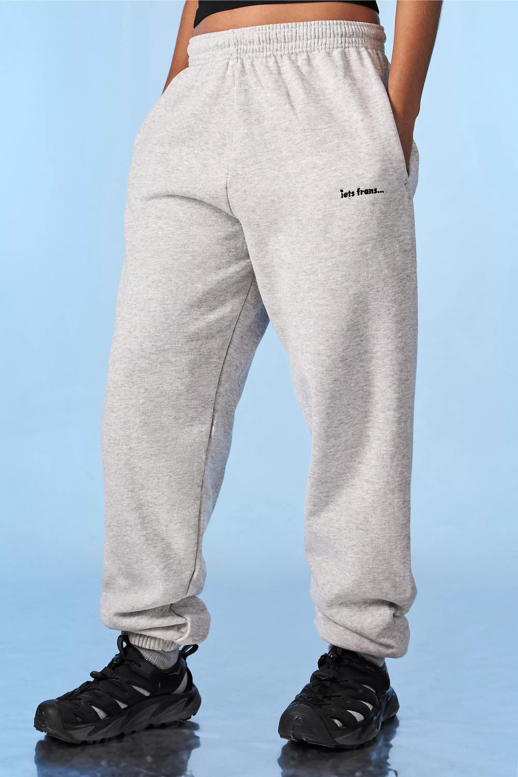 Urban Outfitters D GR iets frans. Grey Cuffed Joggers Azadea UAE