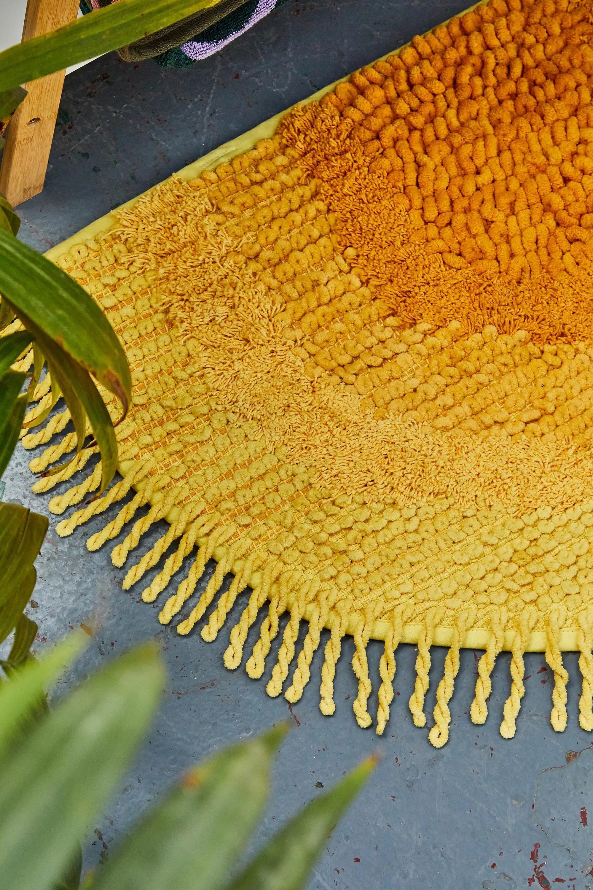 YEL Evanna Sunshine Bath Mat, , large image number 1