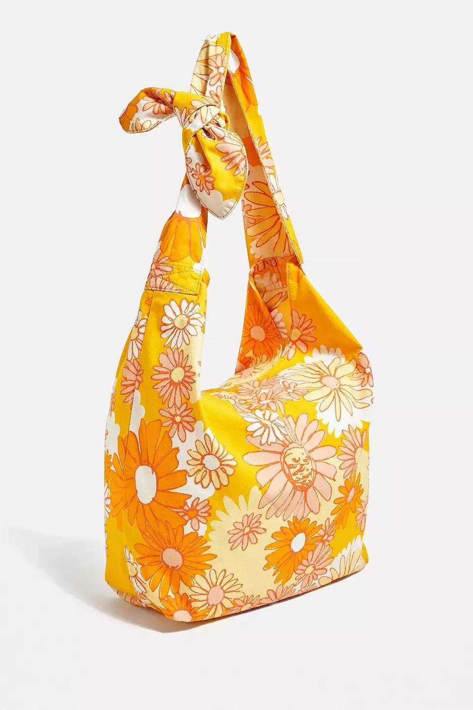 ORANGE UO Summer Beach Bag, , large image number 2
