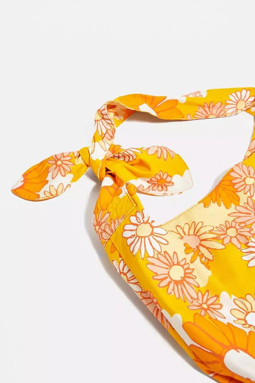 ORANGE UO Summer Beach Bag, , large image number 4