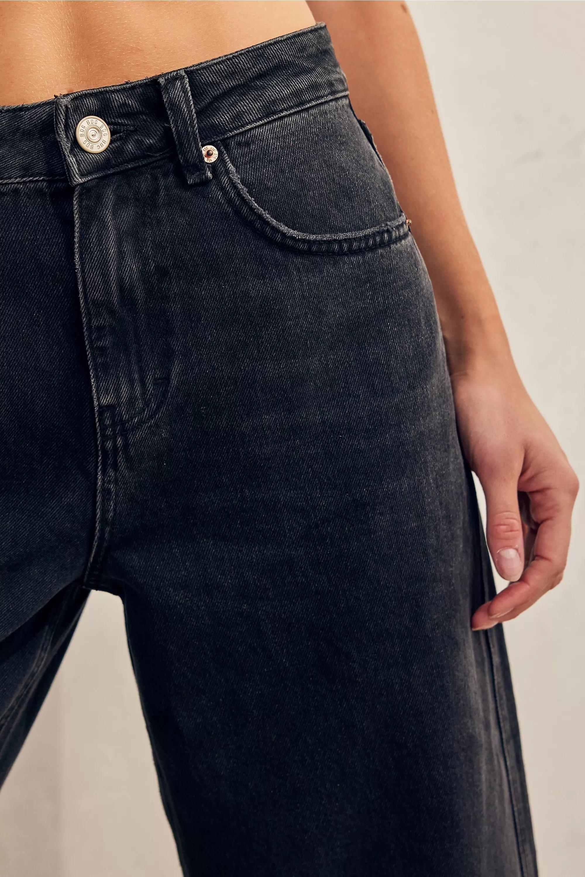Black Puddle Jeans, , large image number 4