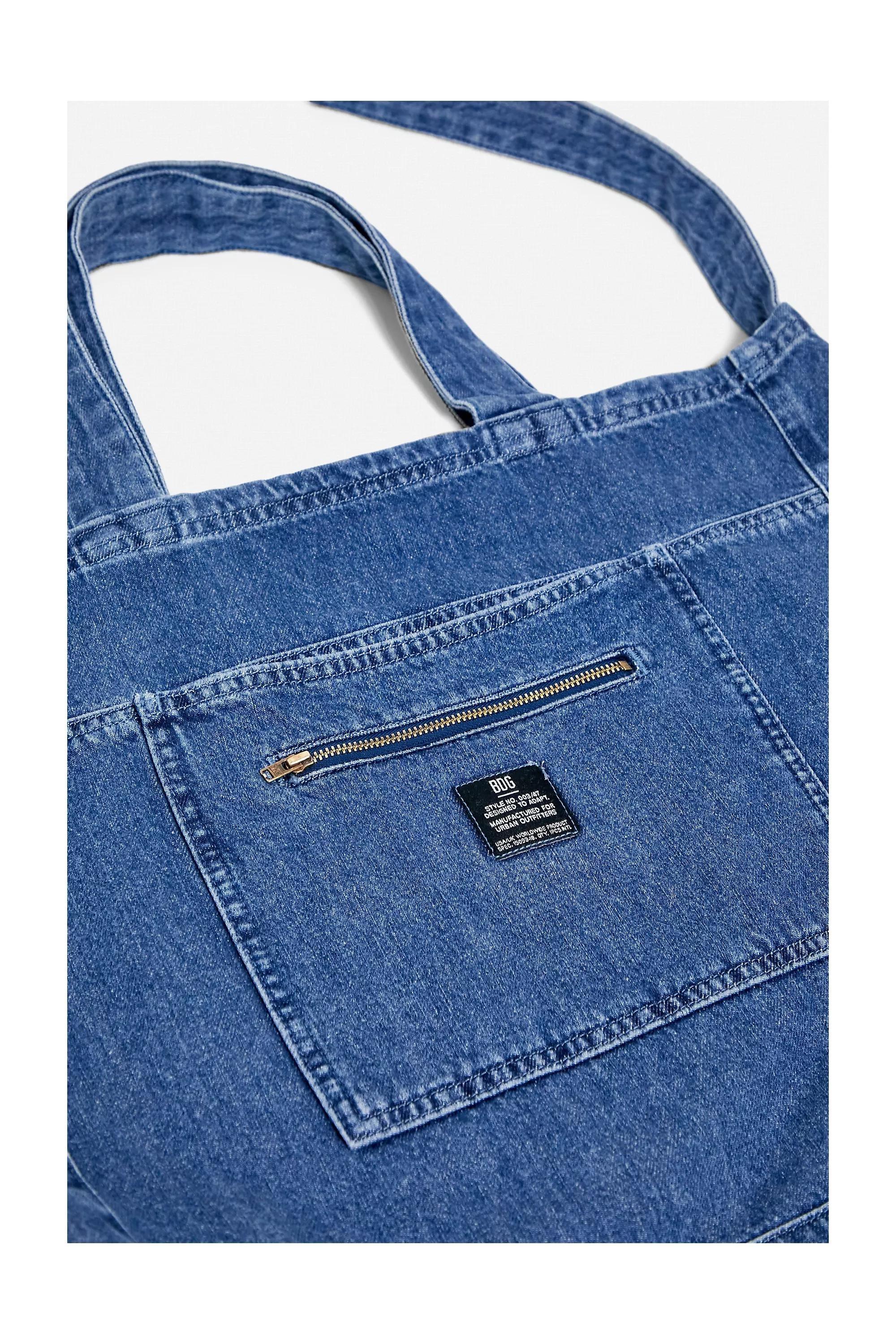 Urban Outfitters DENIM D BDG Denim Crossbody Tote Bag Azadea UAE