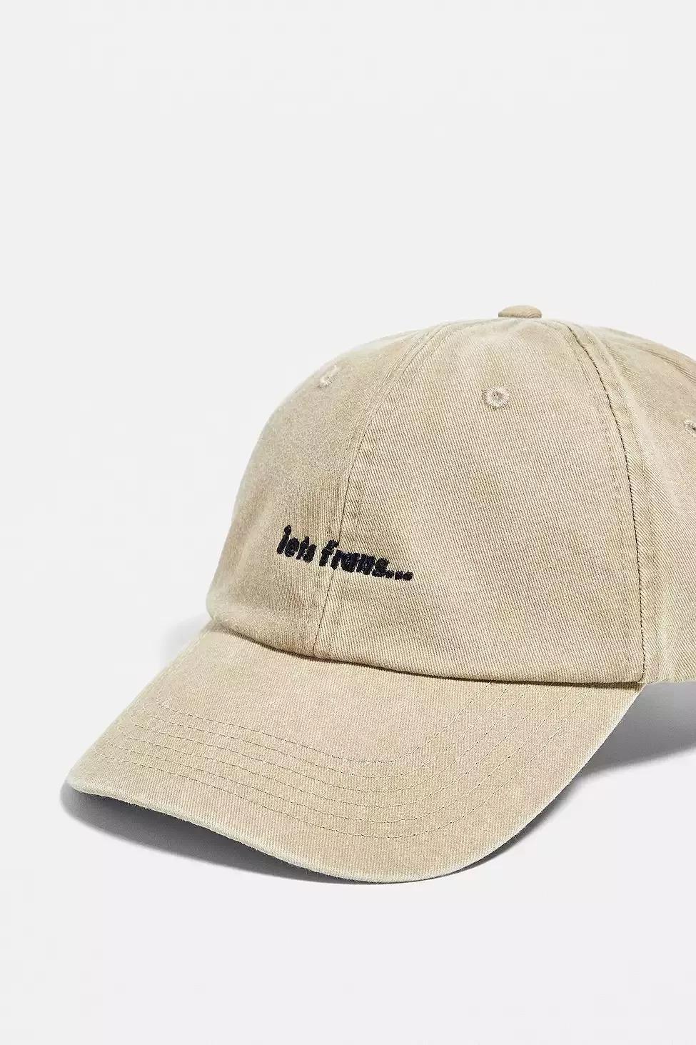 NEUTR iets frans... Washed Ecru Baseball Cap, , large image number 0