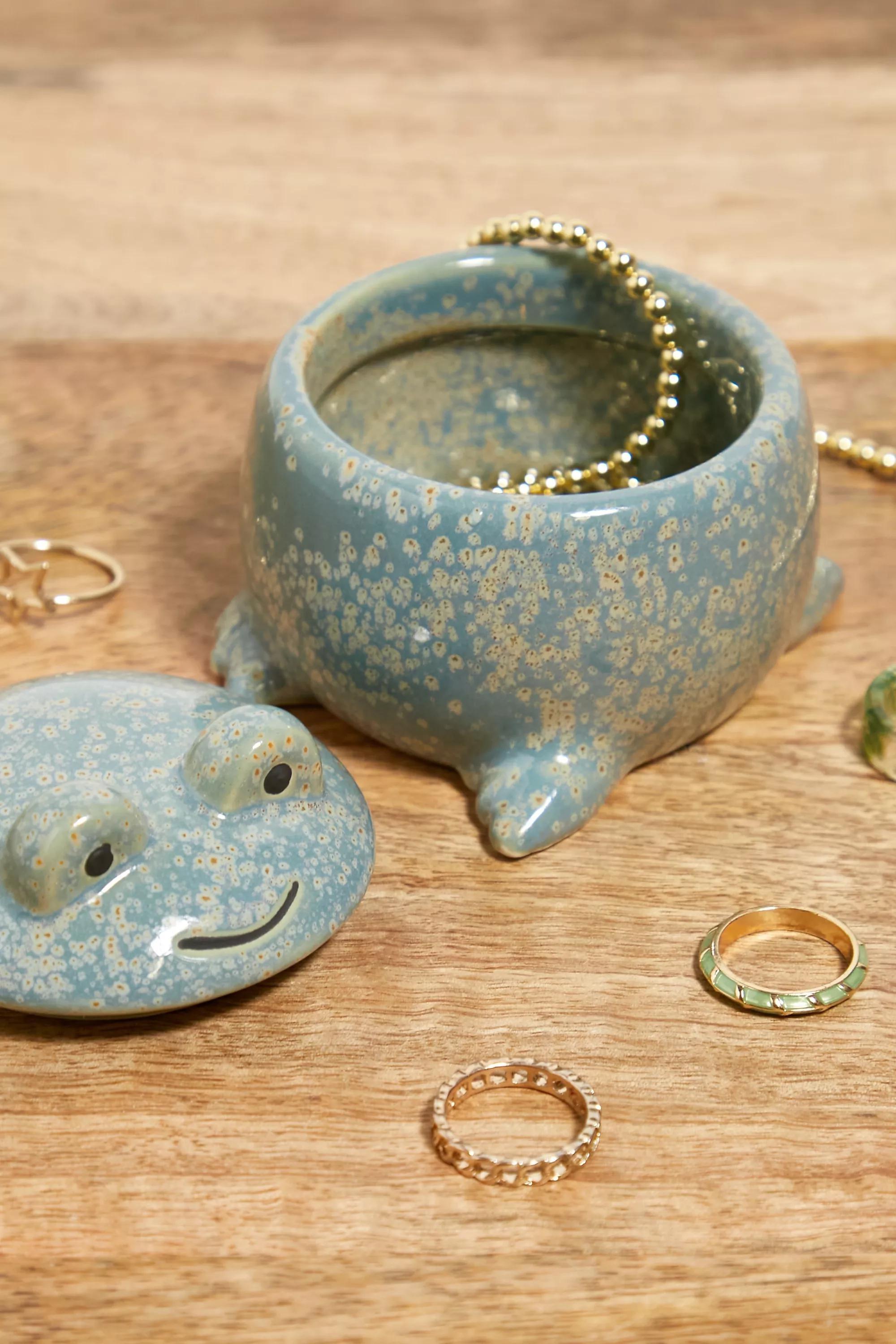 Green Froggy Stash Box, GRN, medium