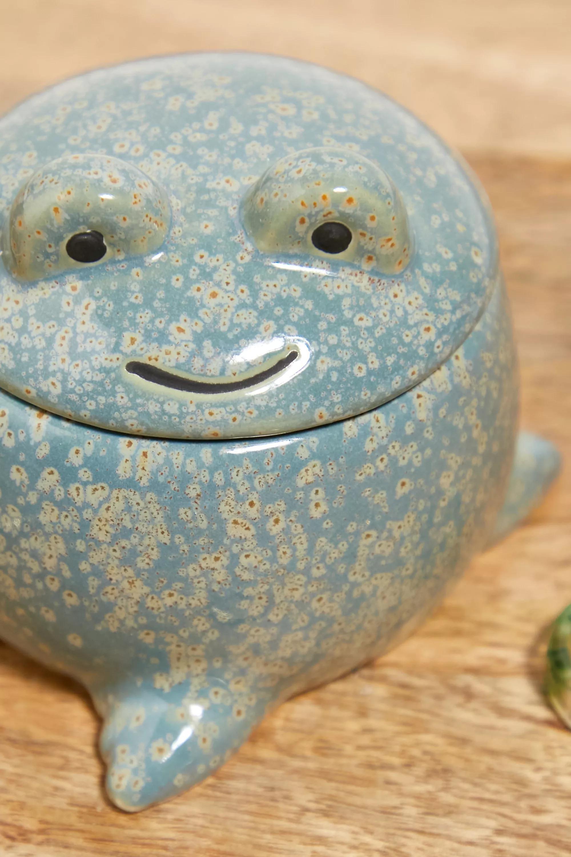 Green Froggy Stash Box, GRN, medium