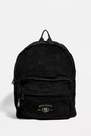 Urban Outfitters - BLK BDG Black Corduroy Crest Backpack