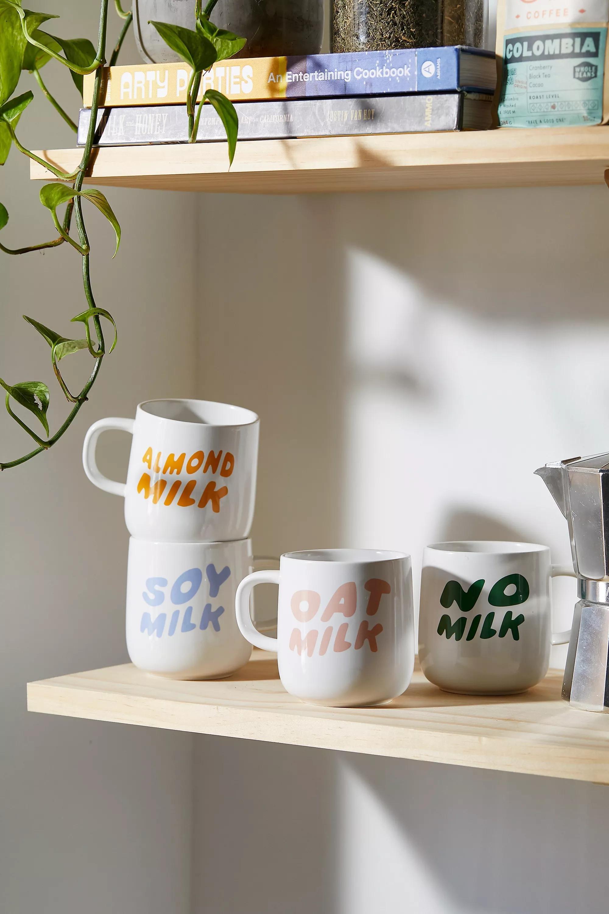 Pink Oat Milk Mug, , large image number 0