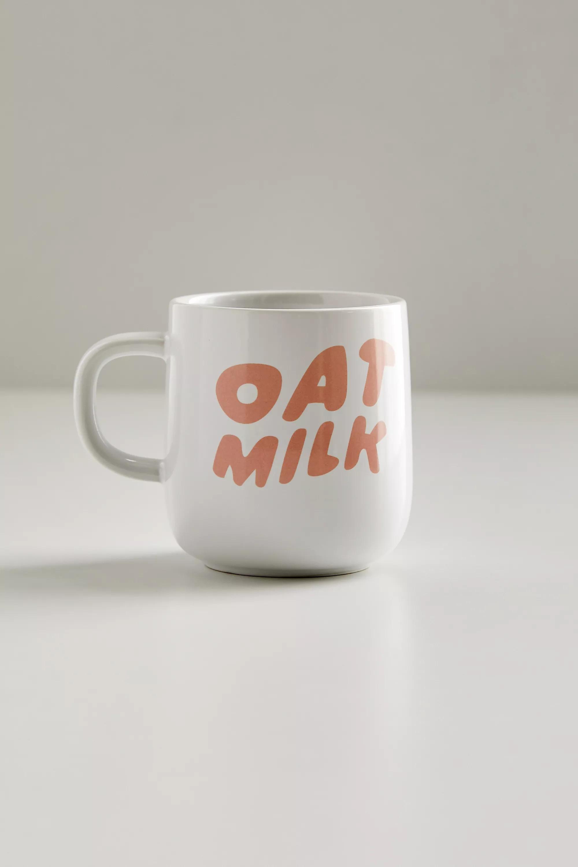Pink Oat Milk Mug, , large image number 1