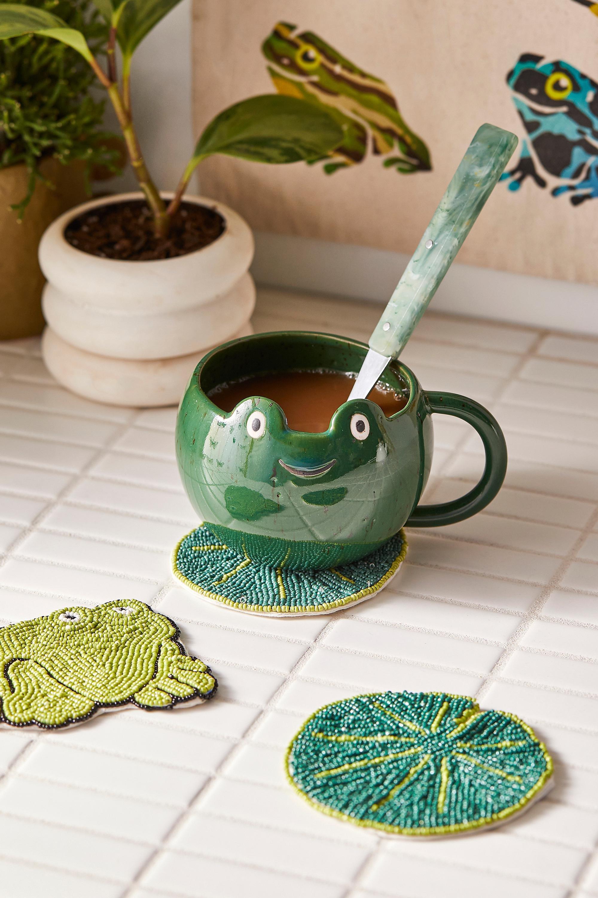 Green Mug: Froggy Mug, GRN, large image number 0