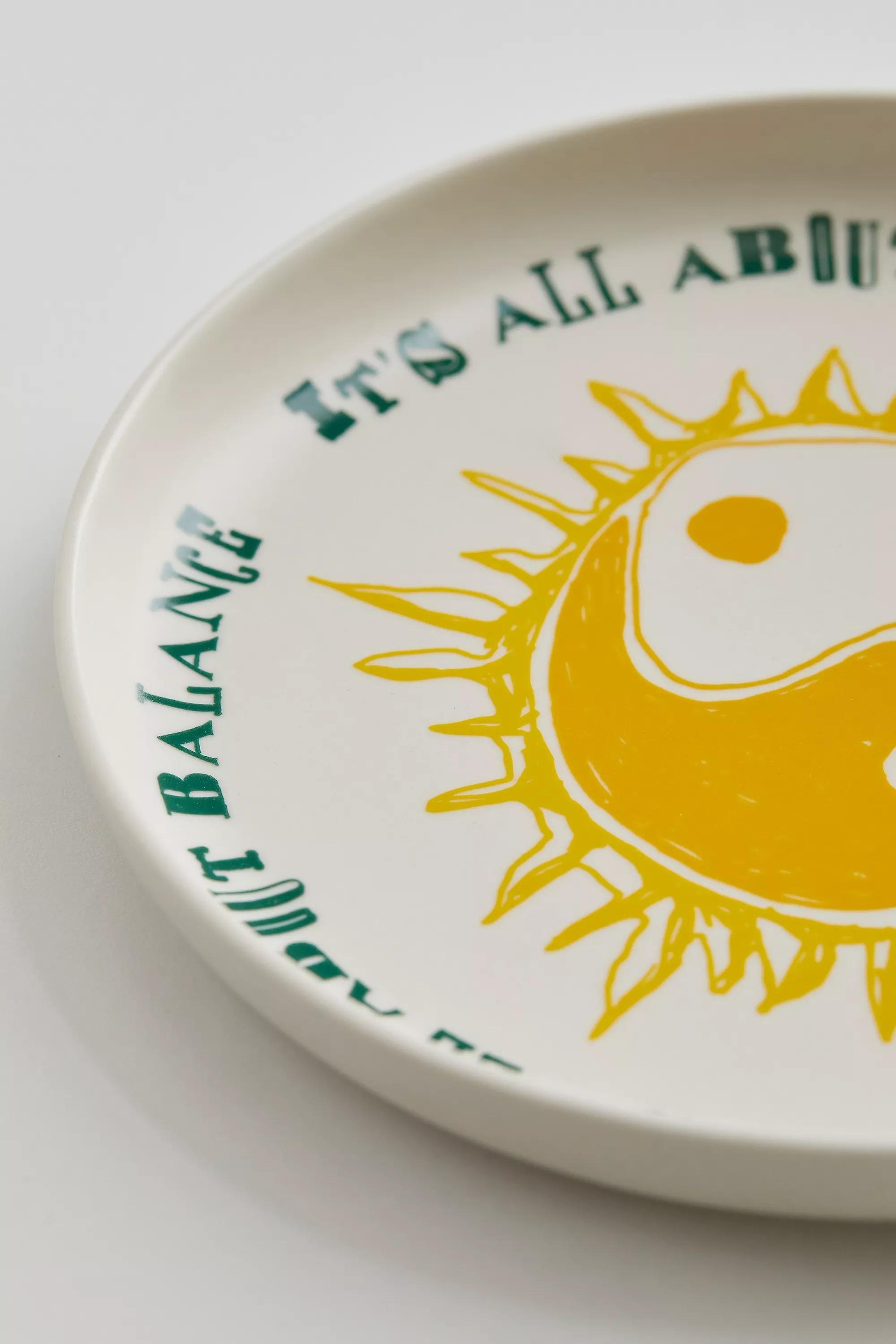Yellowlow Peyton Yin &Amp; Yang Plate, , large image number 2