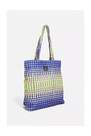 Urban Outfitters - BLUE UO Metaverse Print Corduroy Pocket Tote Bag