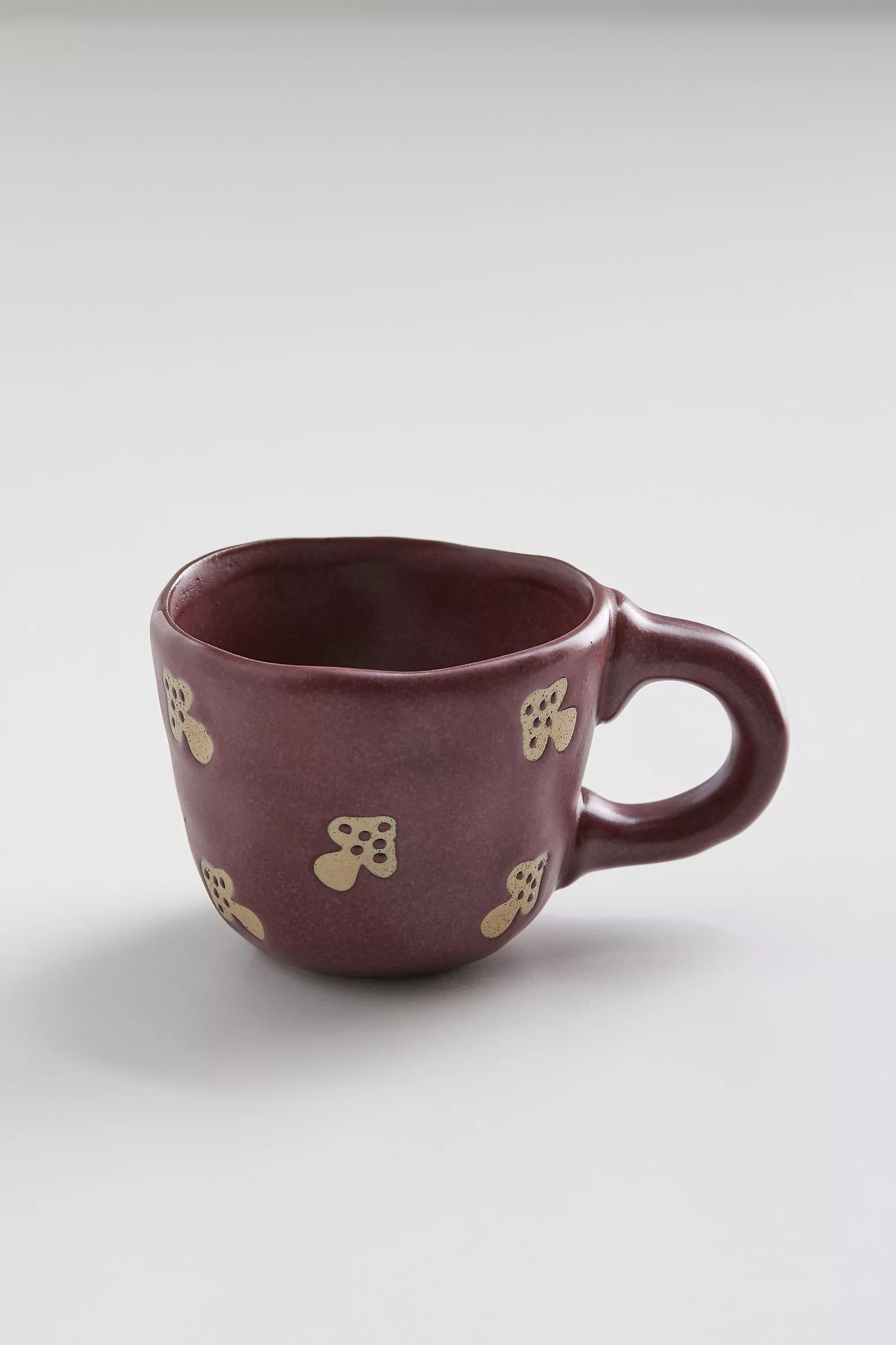 Burgundy Peekaboo Ceramic Mug, ASSORT, large image number 0