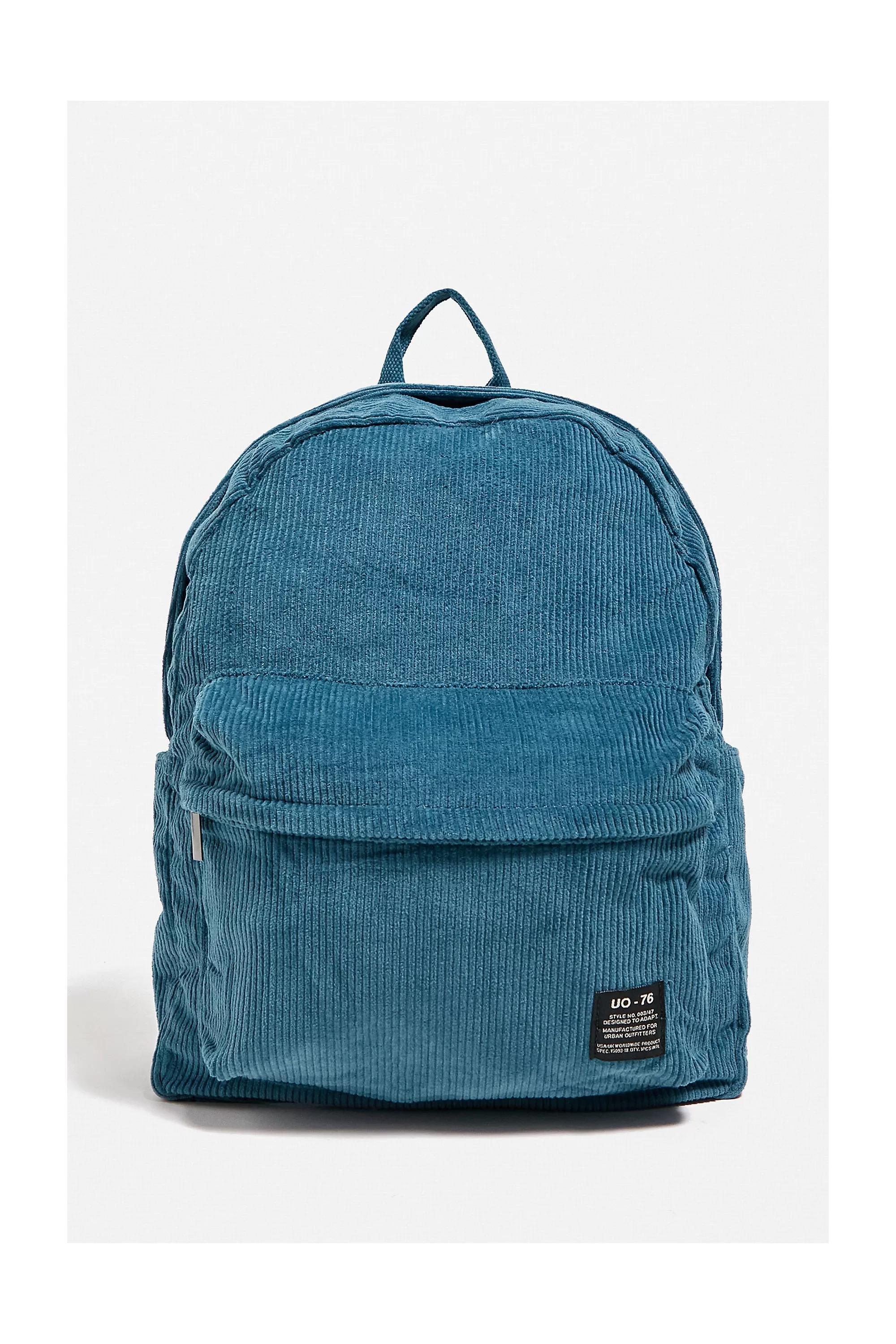 BLUE UO Corduroy Backpack, , large image number 1