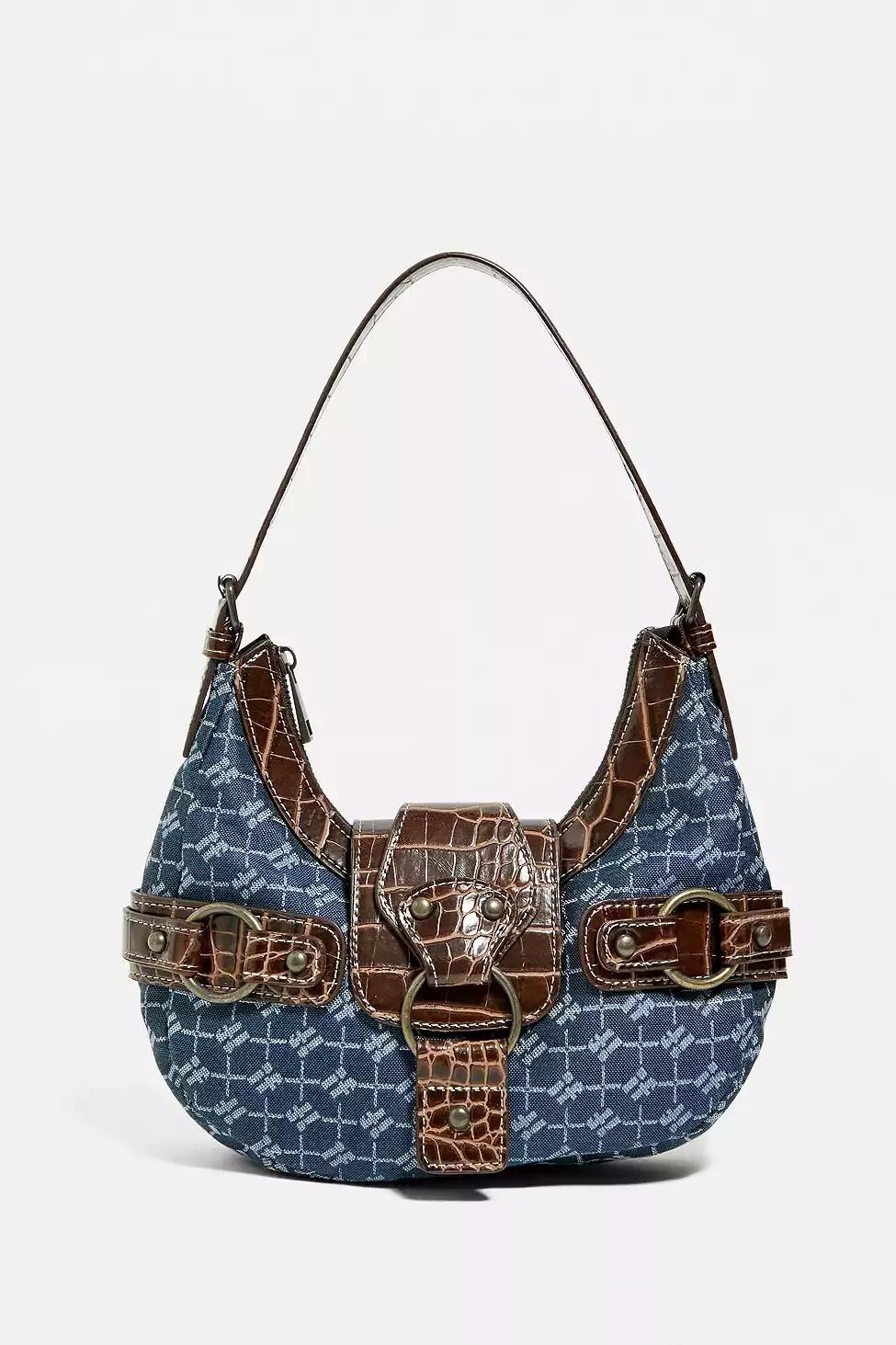 Urban Outfitters Denim D Iets Frans. Monogram Y2K Birdie Bag Azadea UAE