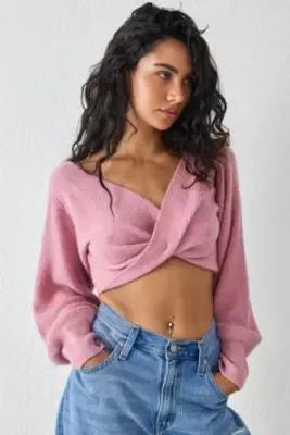 Urban outfitters pink jumper sale