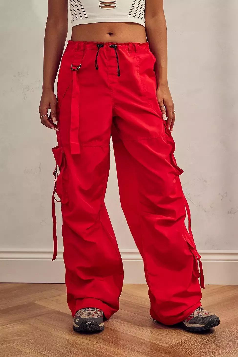 Urban outfitters hotsell red pants