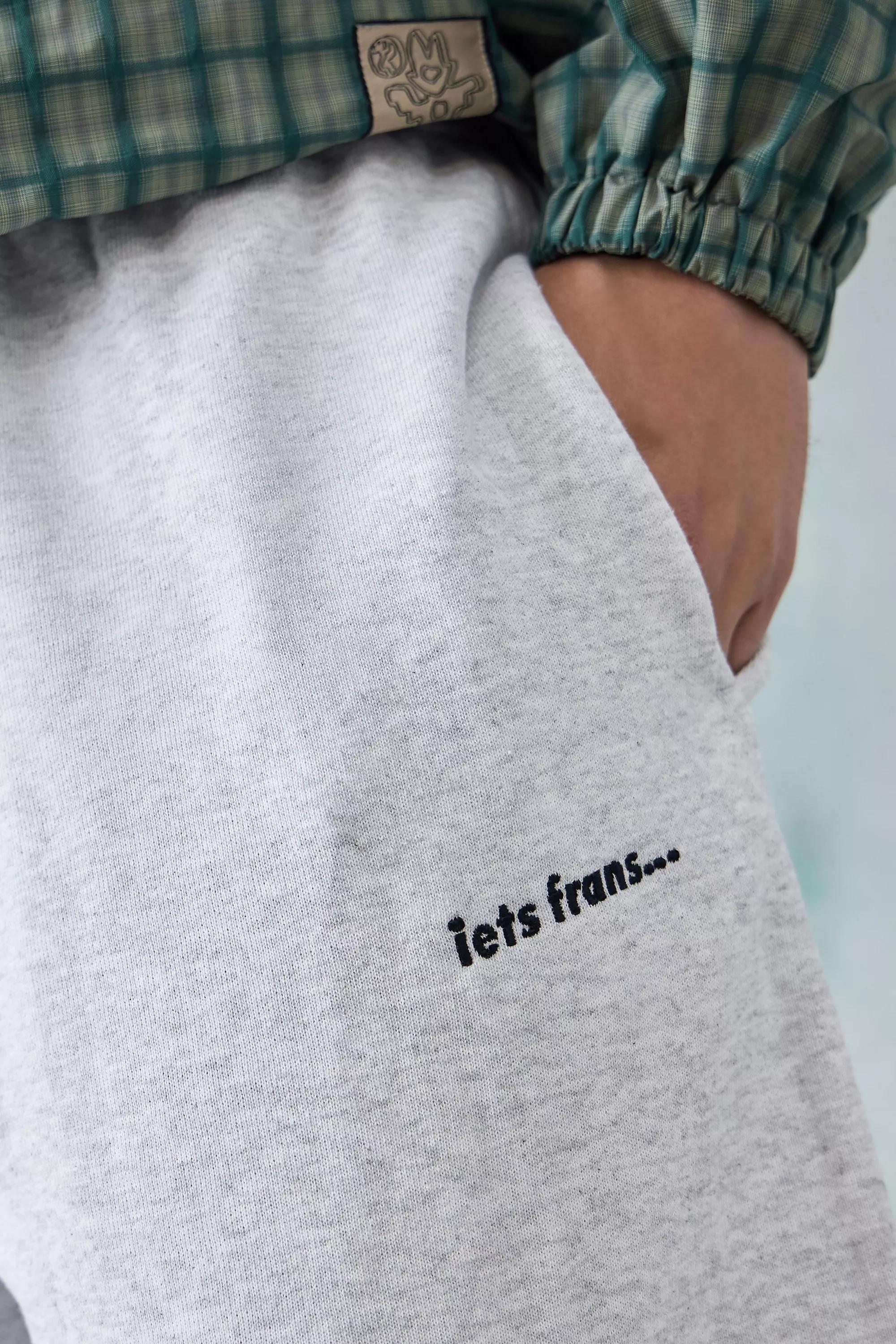 Grey Iets Frans... Marl Joggers, GREY, large image number 2