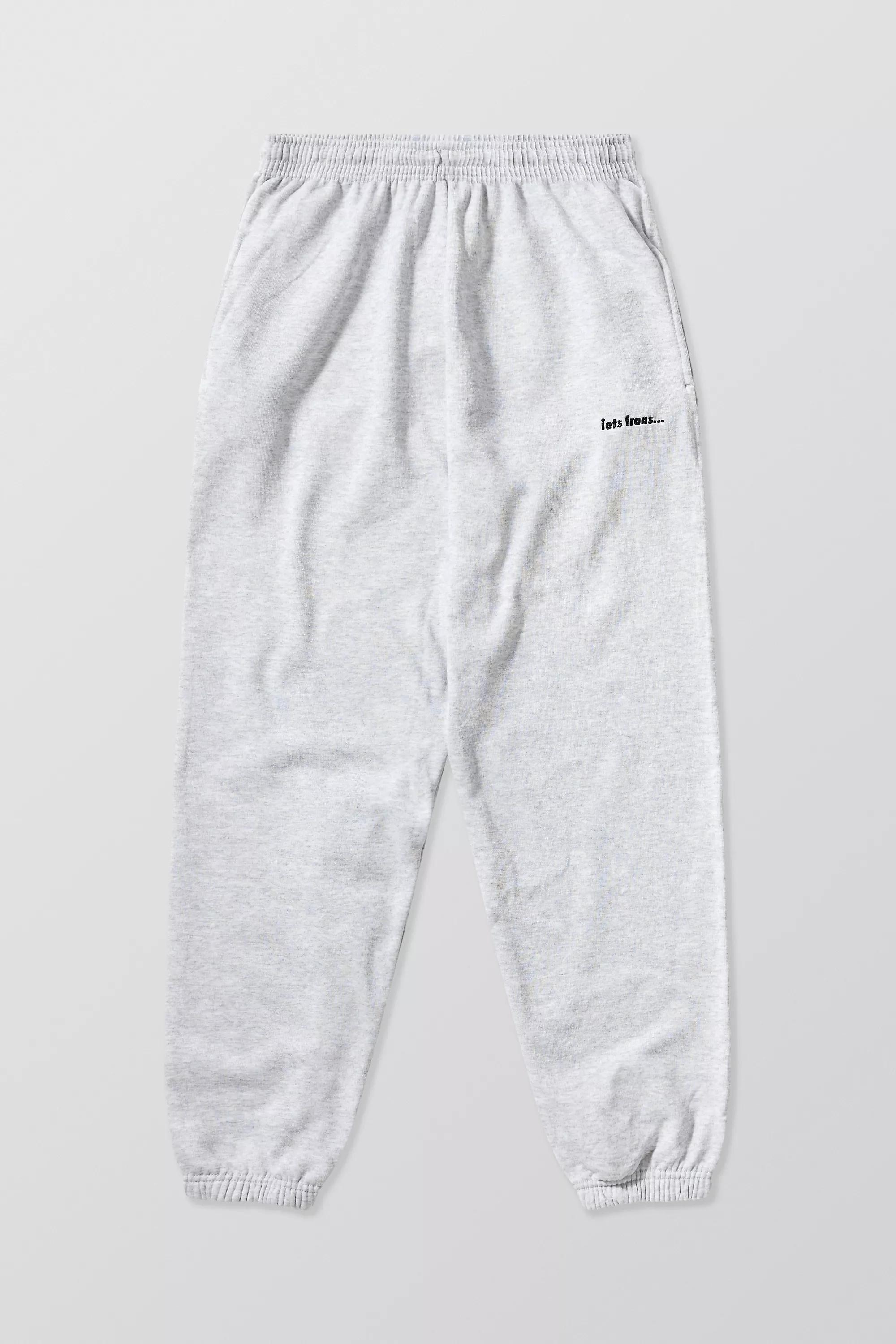 Grey Iets Frans... Marl Joggers, GREY, large image number 4