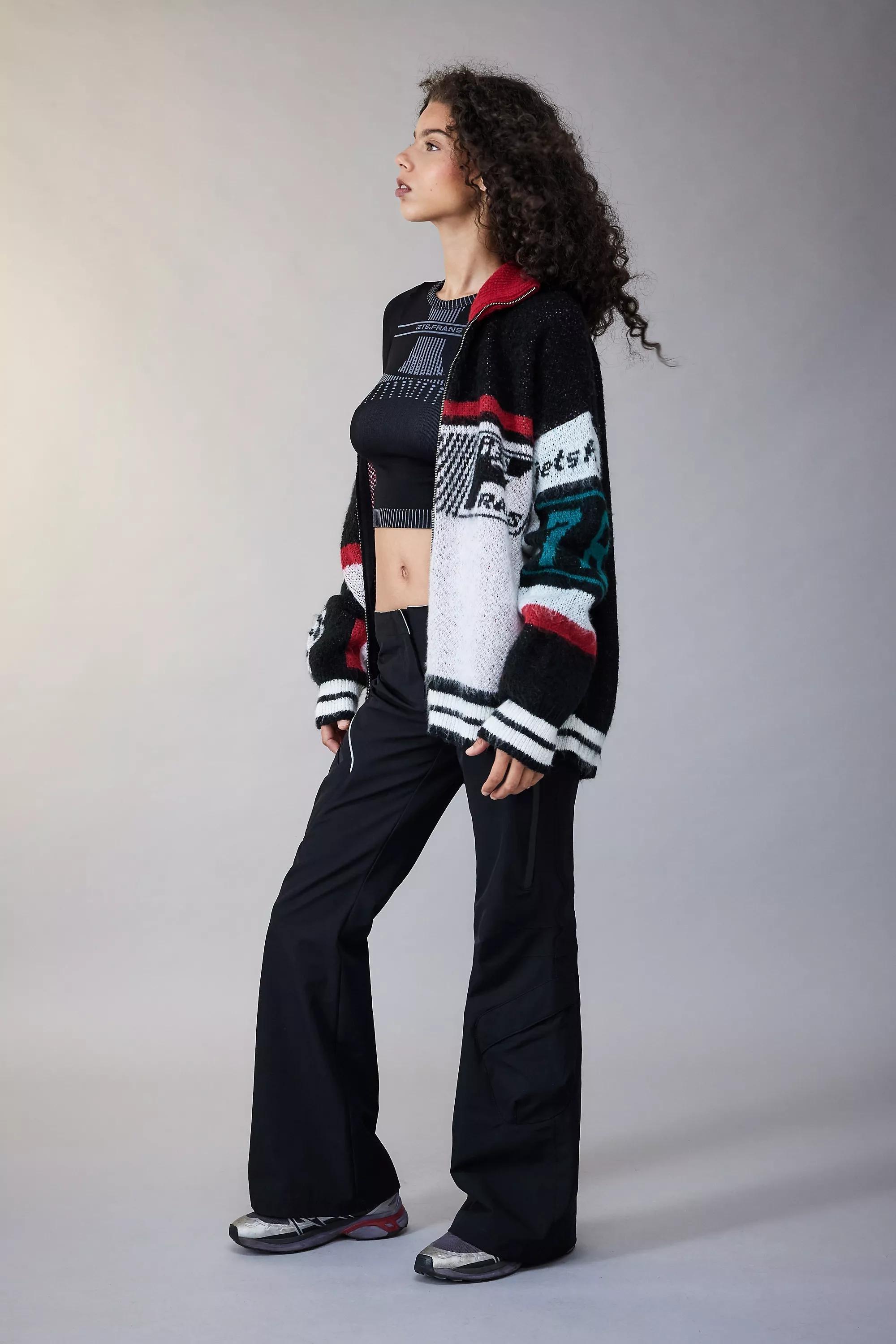 Black Iets Frans... Long-Sleeved Top, BLK, large image number 3