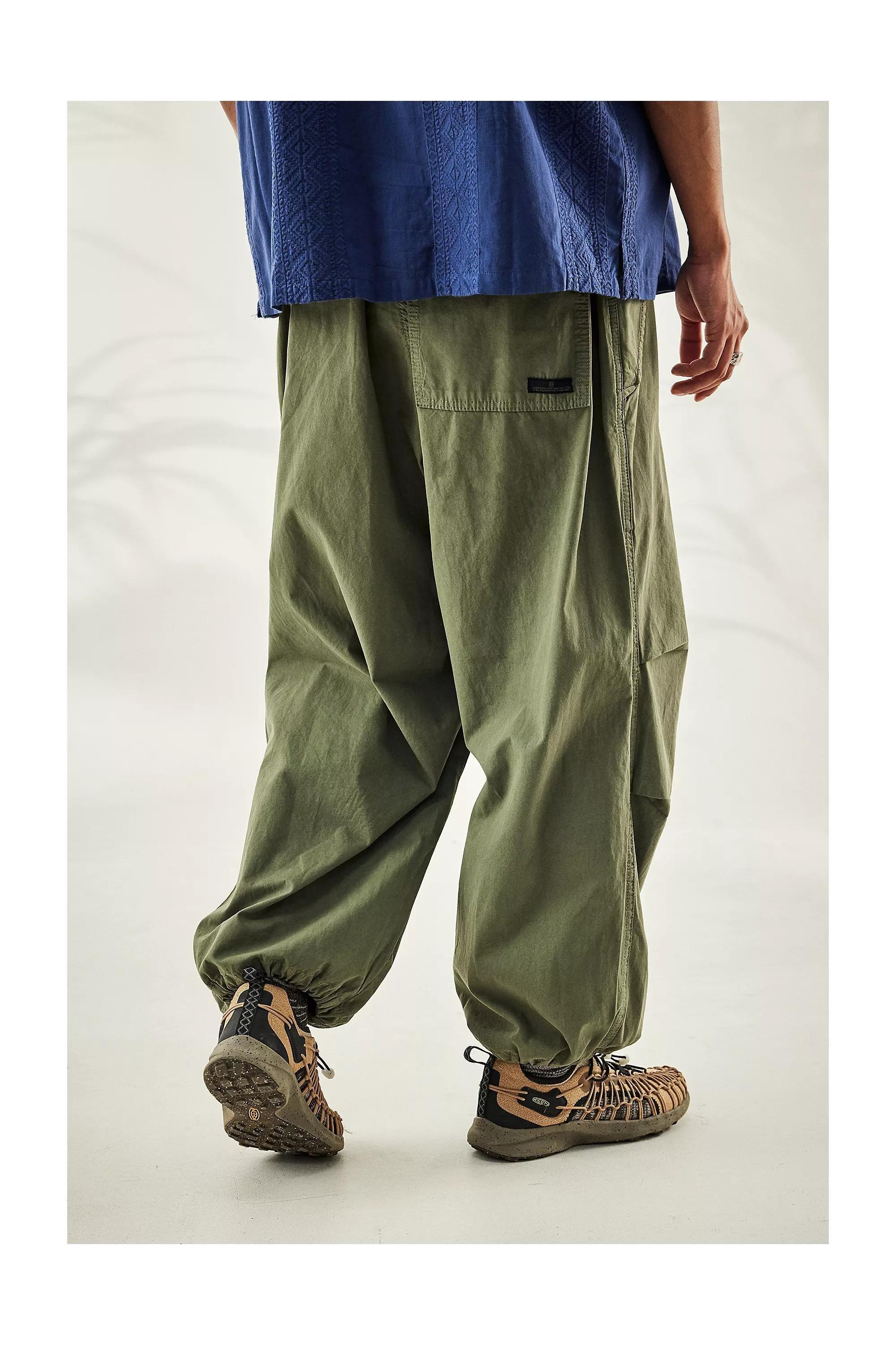 Khaki Bdg Baggy Tech Pants, , large image number 3