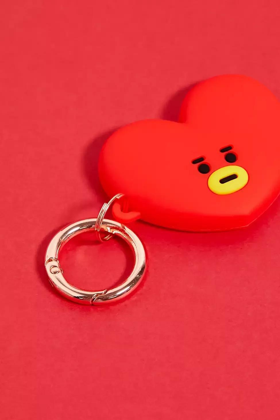 Red Elago Tata Love Heart Airtag Case, , large image number 1