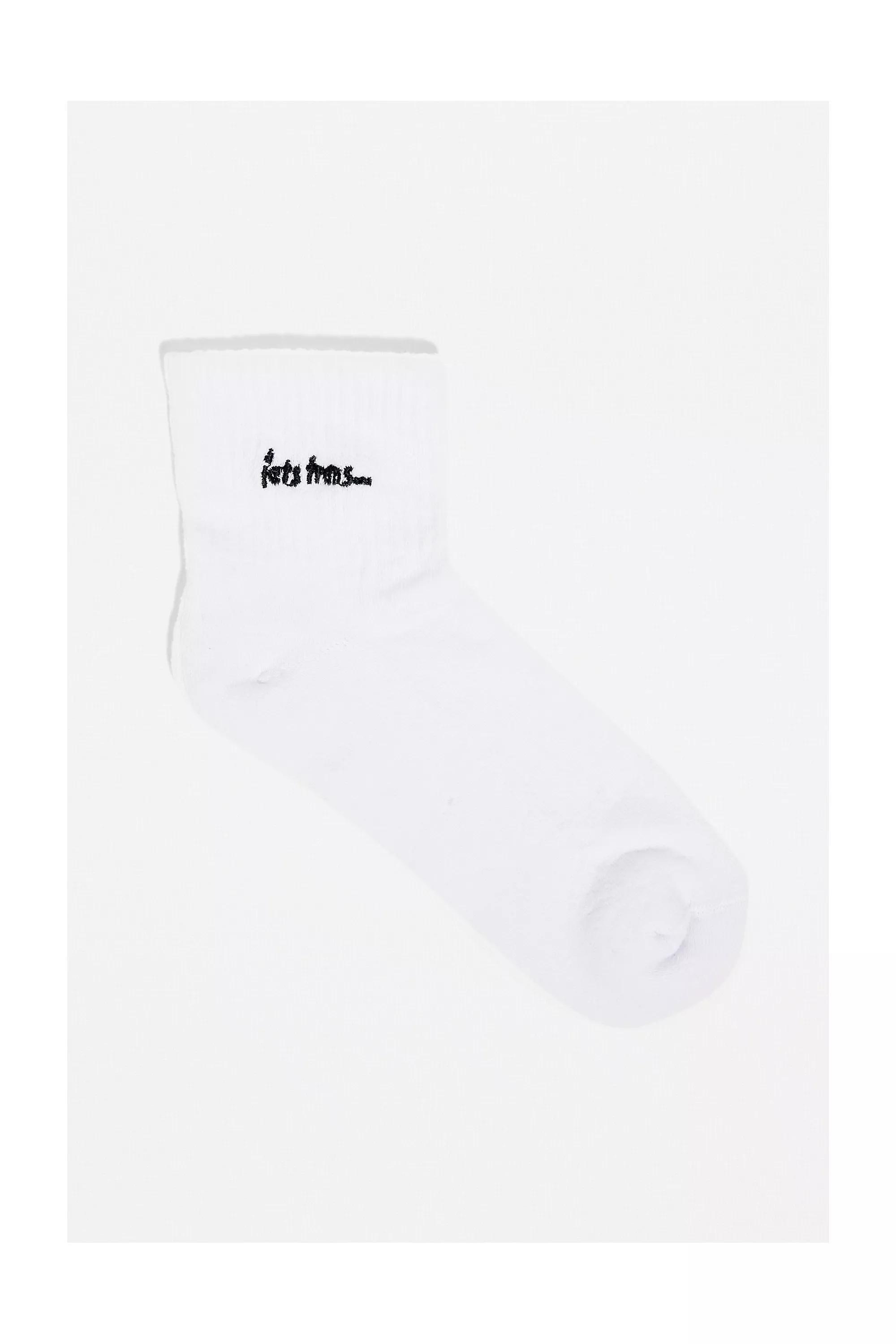 White Iets Frans... Cropped Socks, WHT, large image number 2