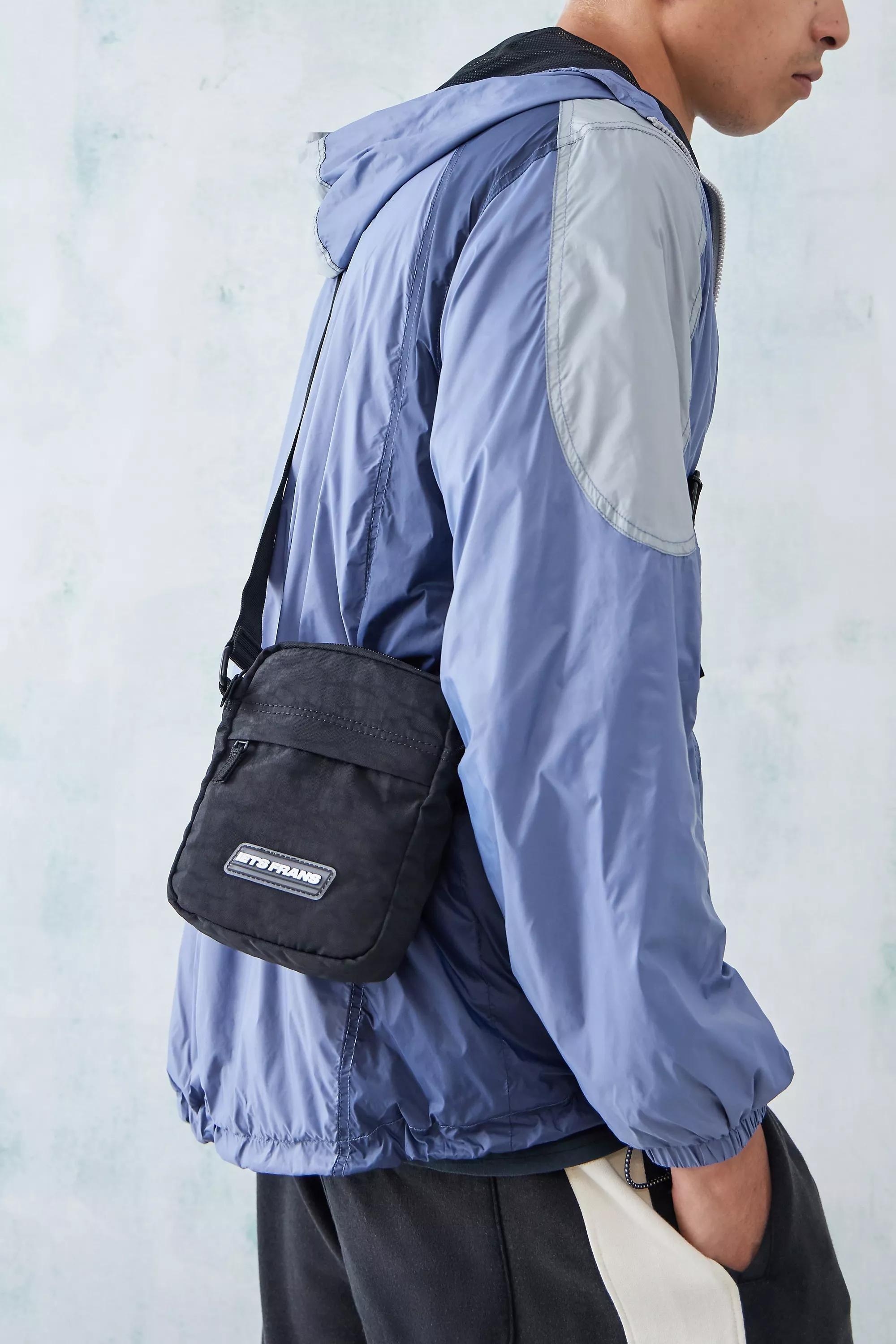 Black Iets Frens... Nylon Crossbody Bag, BLK, large image number 0