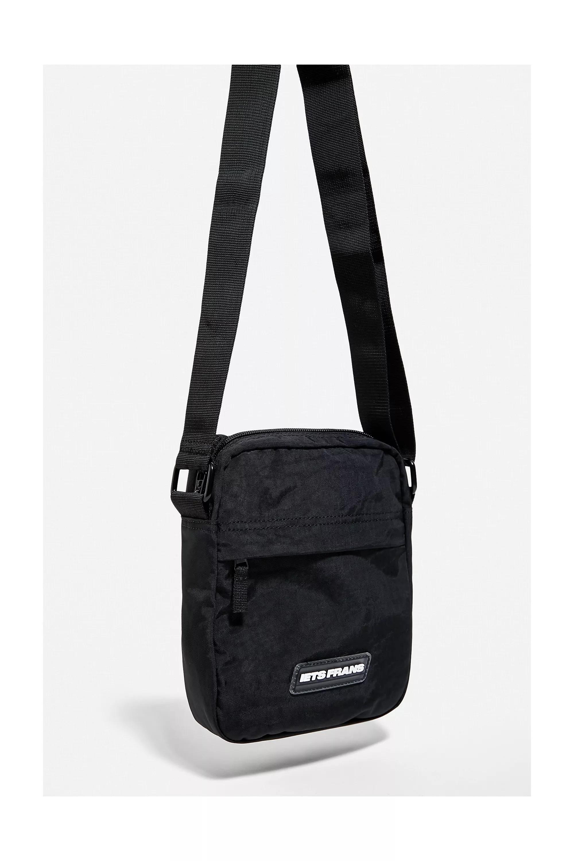 Black Iets Frens... Nylon Crossbody Bag, BLK, large image number 3
