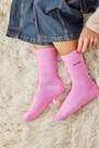 Urban Outfitters - Pink Iets Frans... Crew Socks