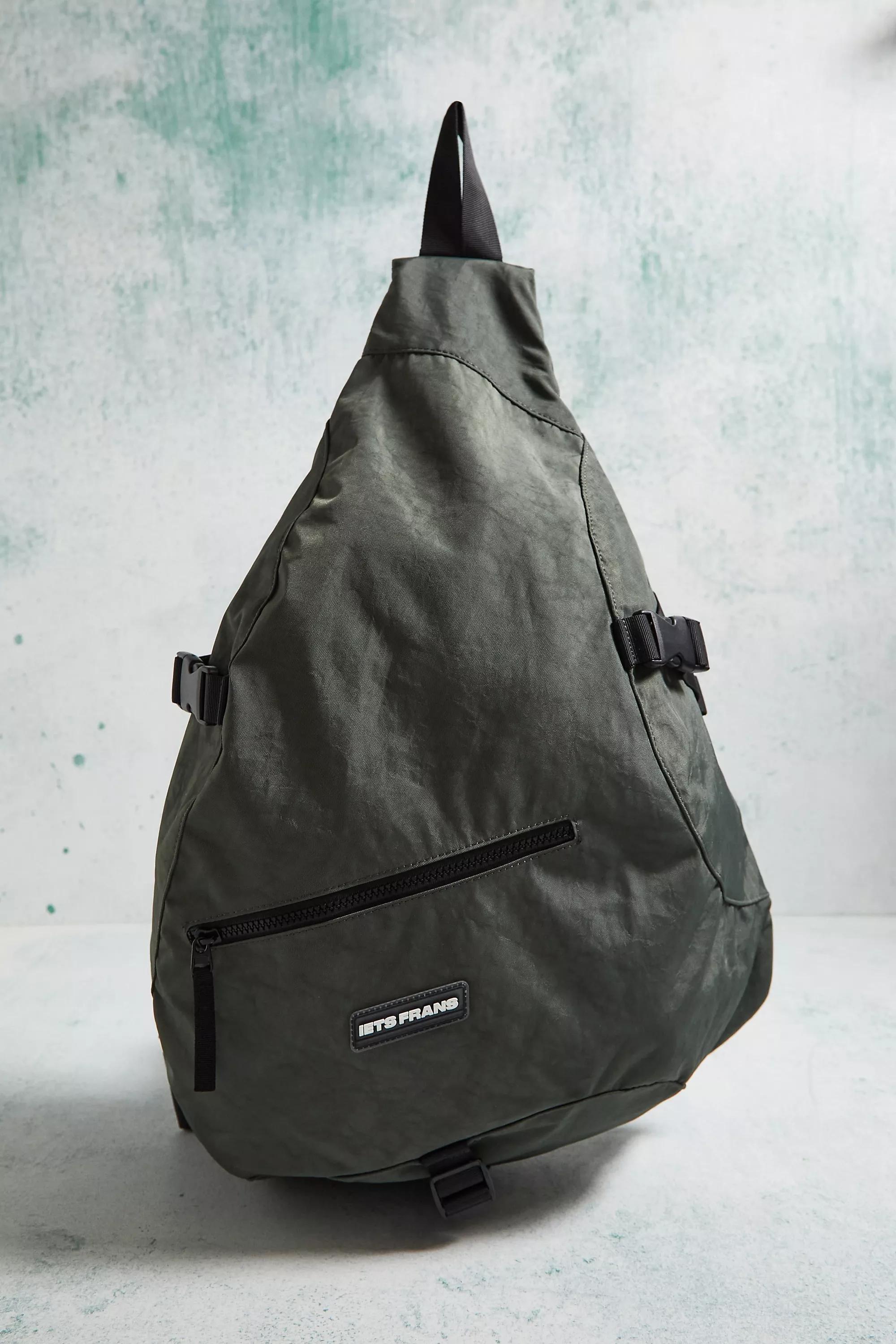 Grey Iets Frans... Sling Backpack, KHAKI, large image number 1