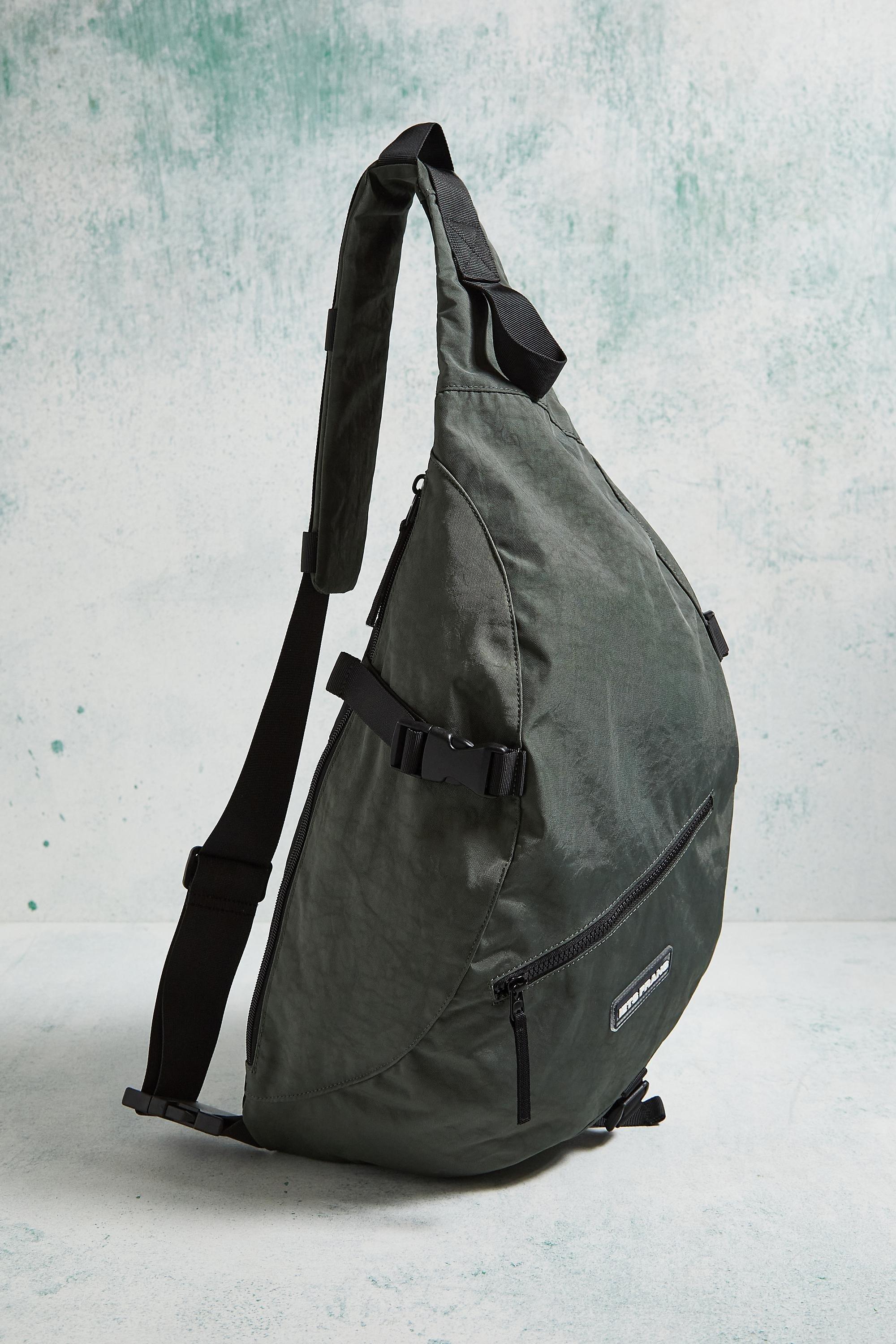 Grey Iets Frans... Sling Backpack, KHAKI, large image number 2