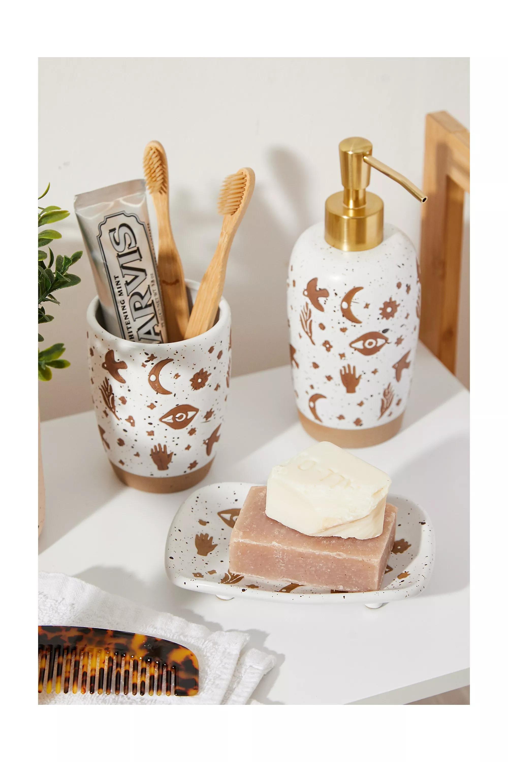 White Mystical Soap Dispenser, , large image number 3