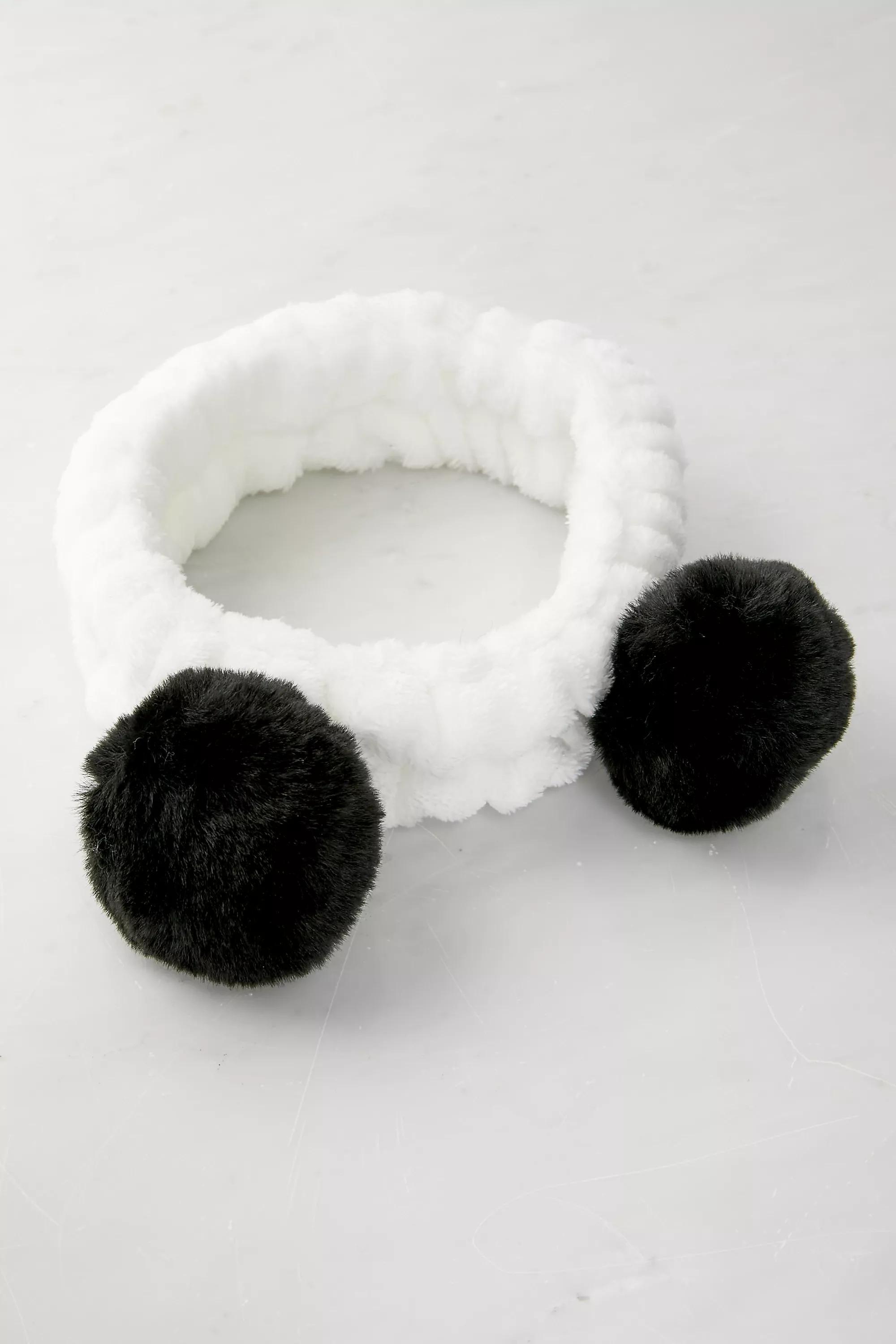 White Panda Spa Day Headband, ASSORT, large image number 3