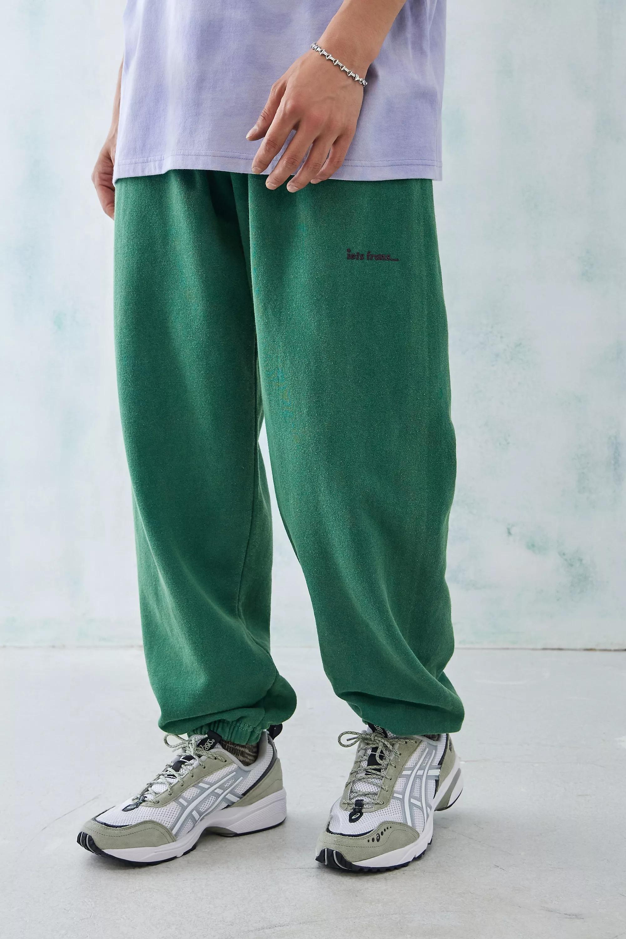 Urban outfitters green joggers new arrivals