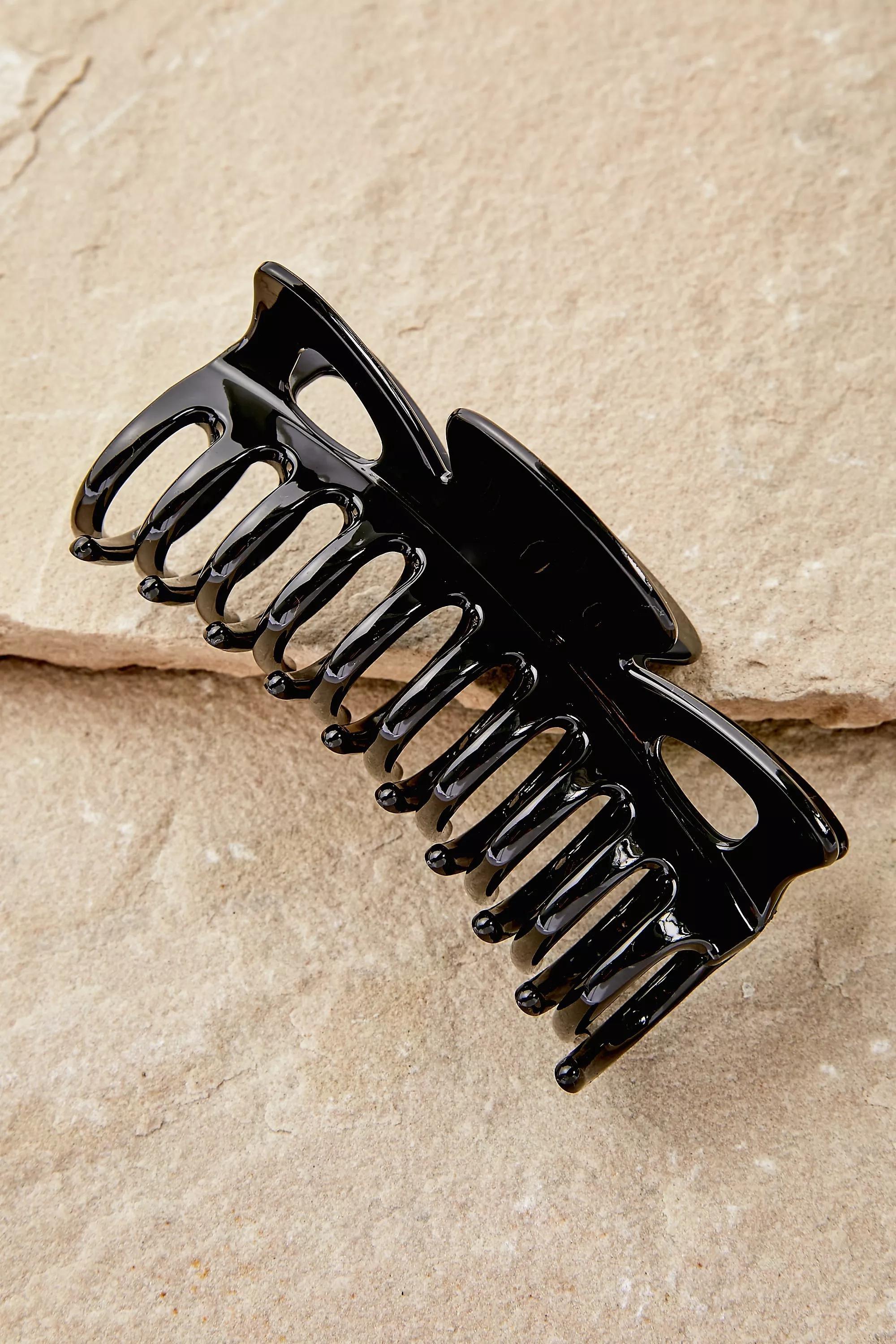 Black Mable Claw Clip, BLK, large image number 0