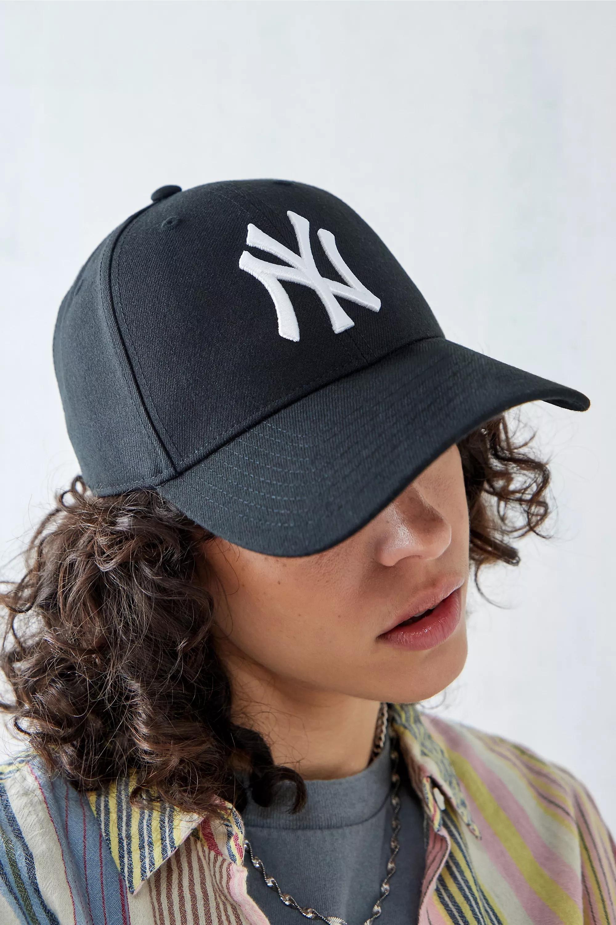 Black 47 Ny Yankees Baseball Cap, BLK, large image number 0