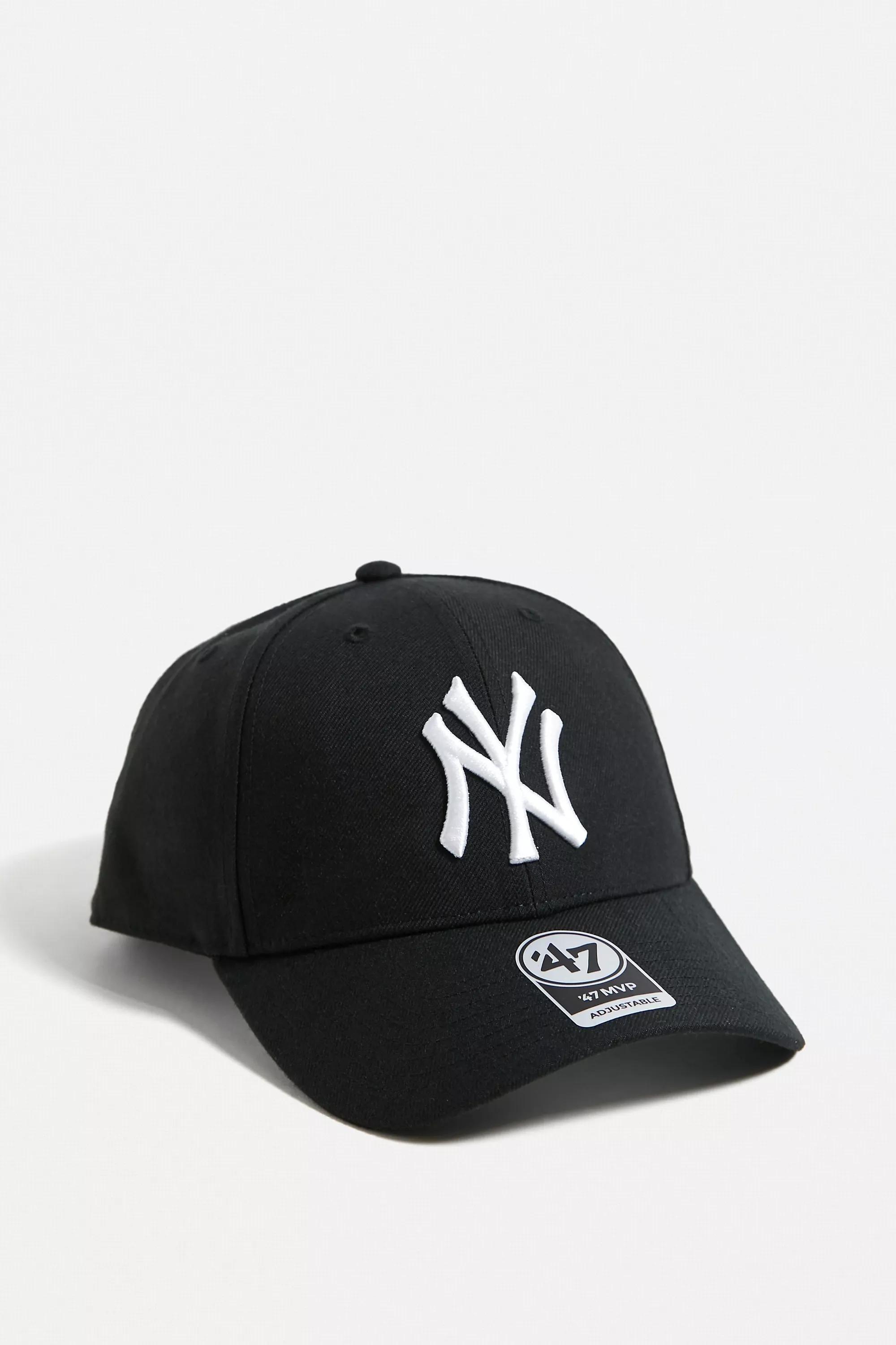 Black 47 Ny Yankees Baseball Cap, BLK, large image number 1