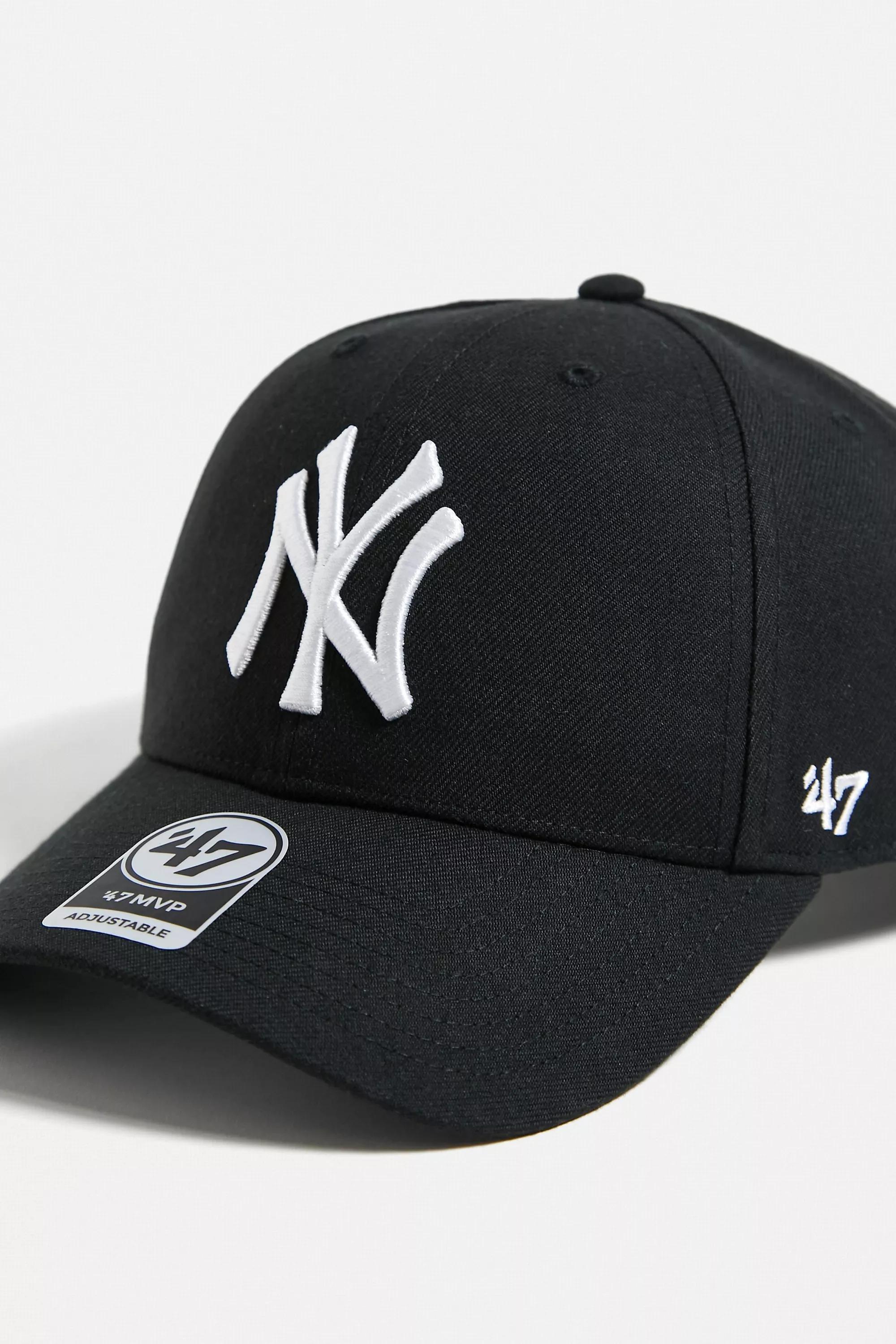 Black 47 Ny Yankees Baseball Cap, BLK, large image number 2