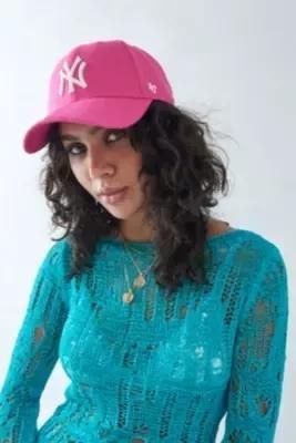 Pink Ny Yankees Baseball Cap, , large image number 0