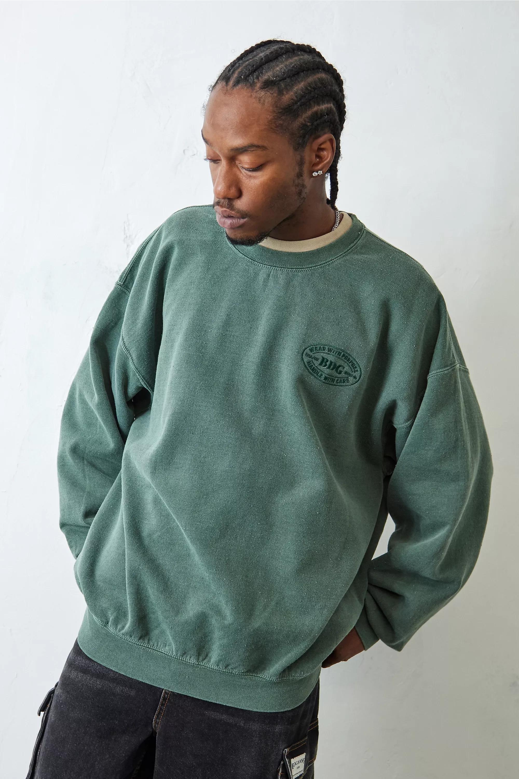Urban Outfitters Green Bdg Lose Sweatshirt | Azadea UAE